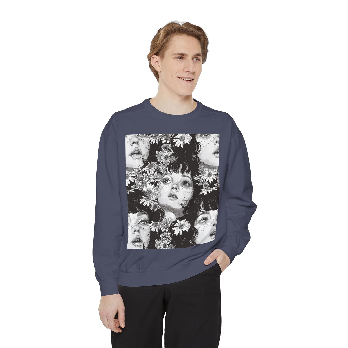 Dyed Sweatshirt - HENTAI Collection with @sumo_world