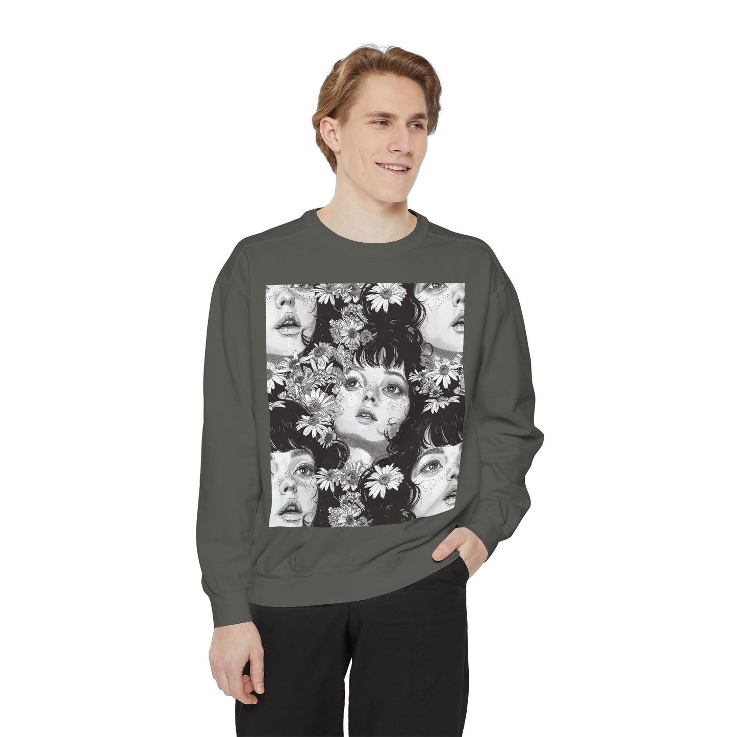 Dyed Sweatshirt - HENTAI Collection with @sumo_world