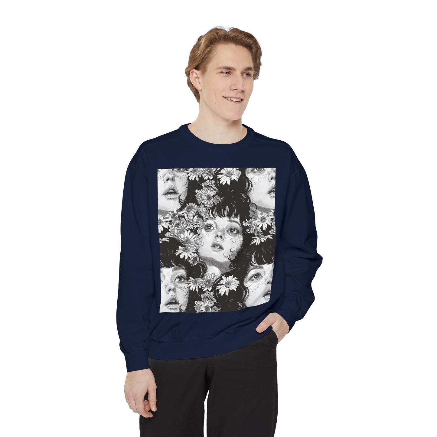 Dyed Sweatshirt - HENTAI Collection with @sumo_world