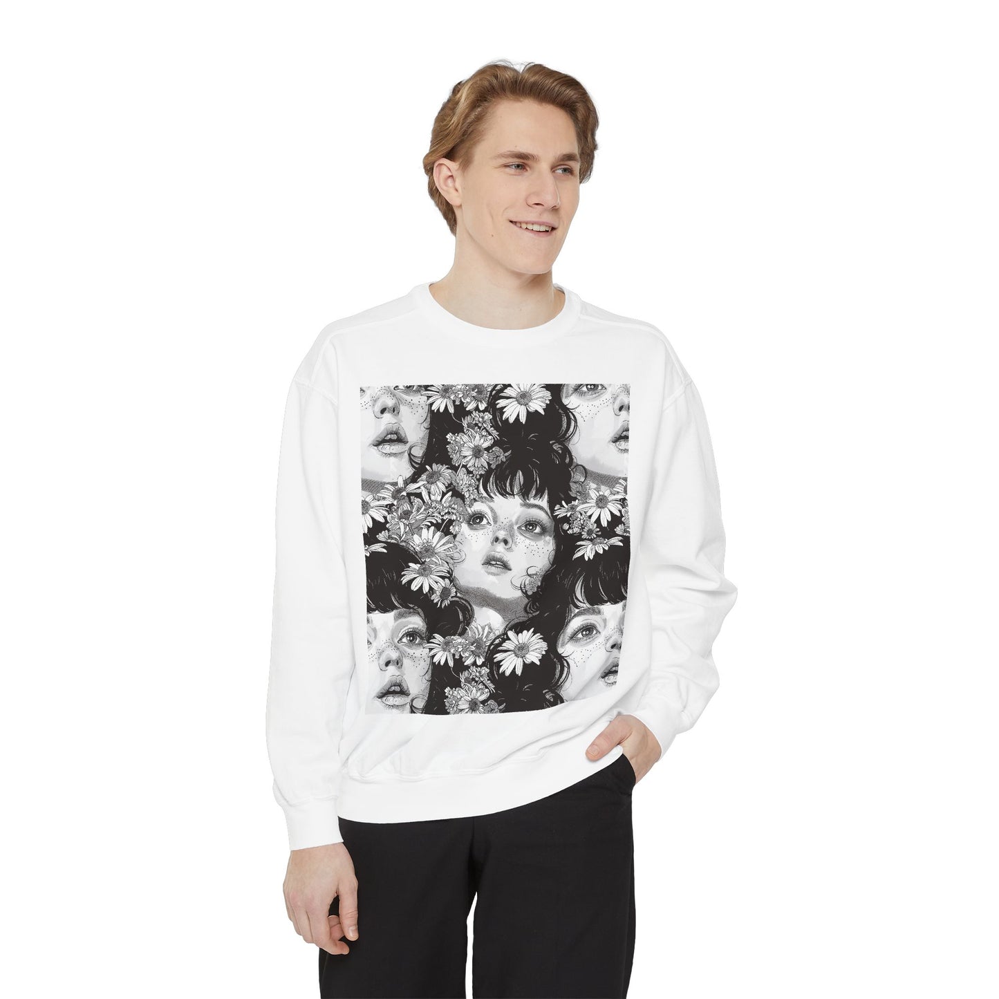 Dyed Sweatshirt - HENTAI Collection with @sumo_world