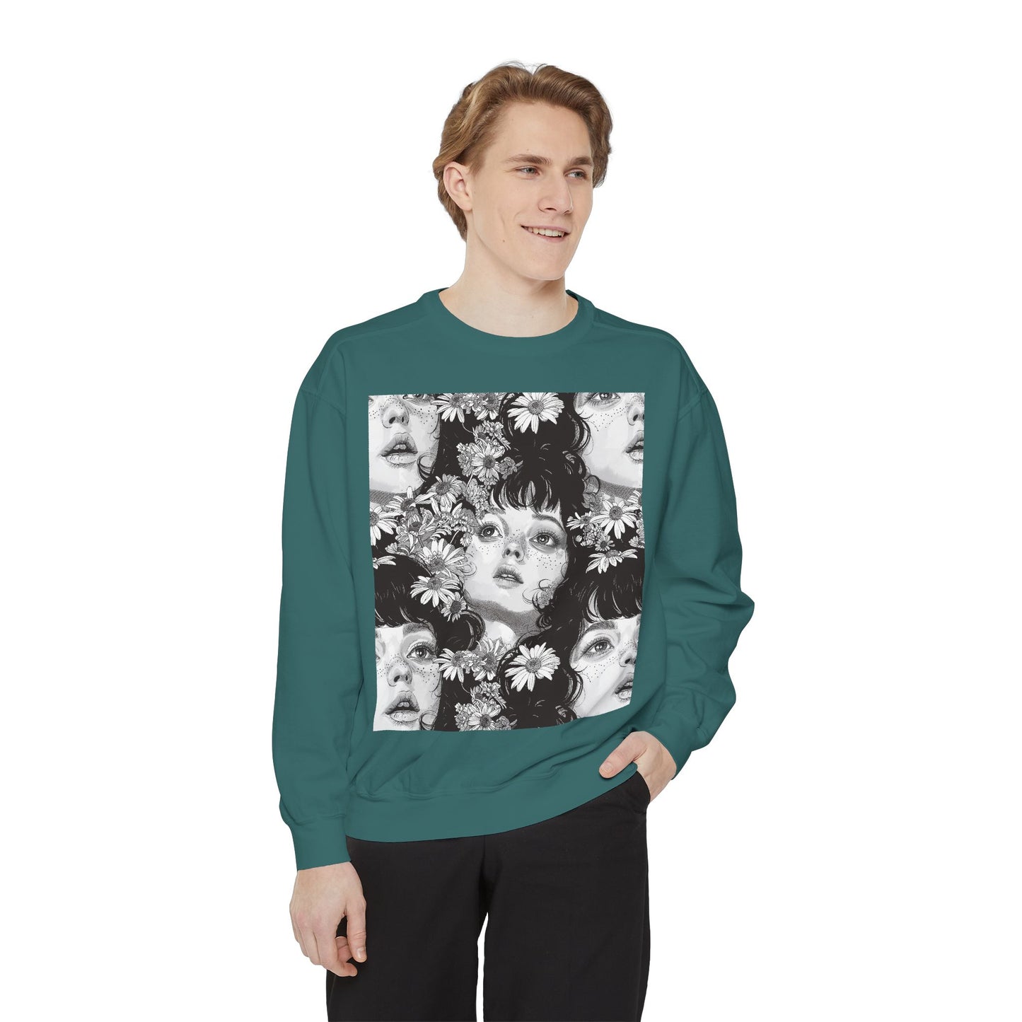 Dyed Sweatshirt - HENTAI Collection with @sumo_world