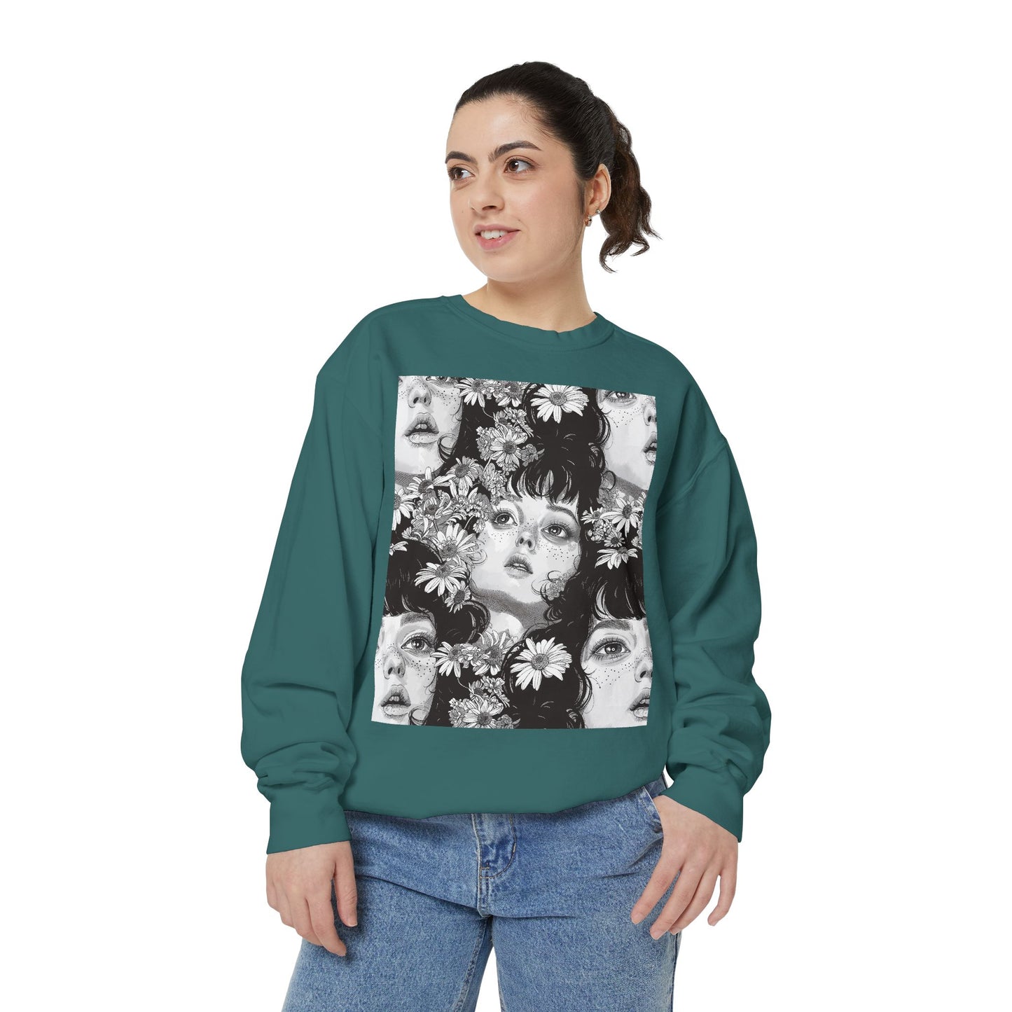 Dyed Sweatshirt - HENTAI Collection with @sumo_world
