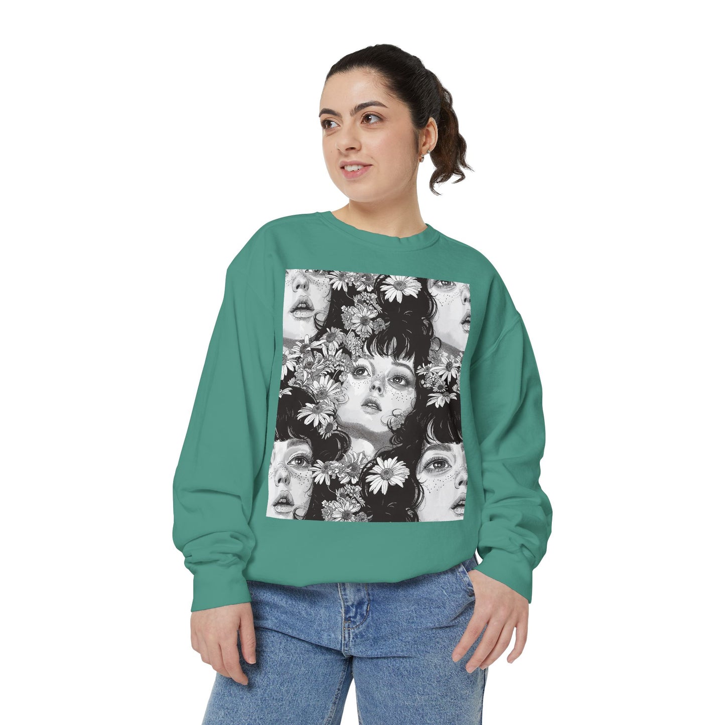 Dyed Sweatshirt - HENTAI Collection with @sumo_world
