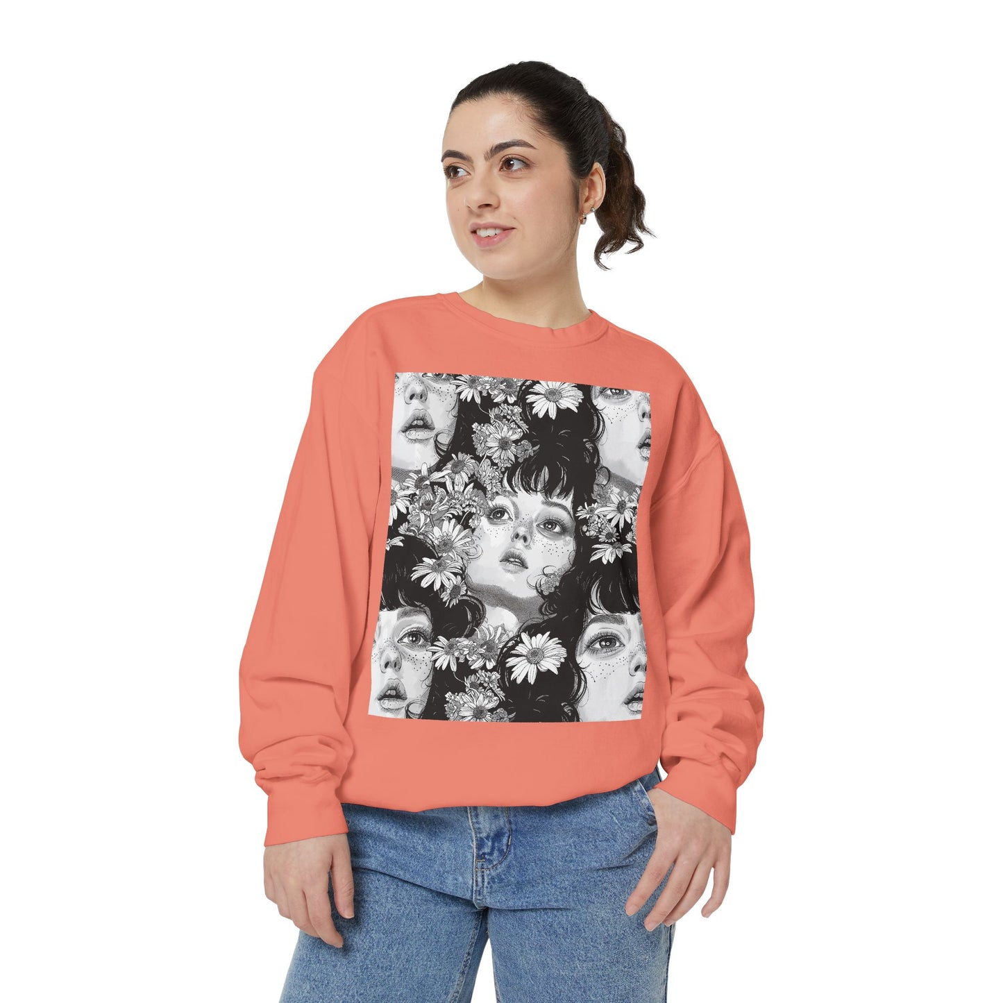 Dyed Sweatshirt - HENTAI Collection with @sumo_world