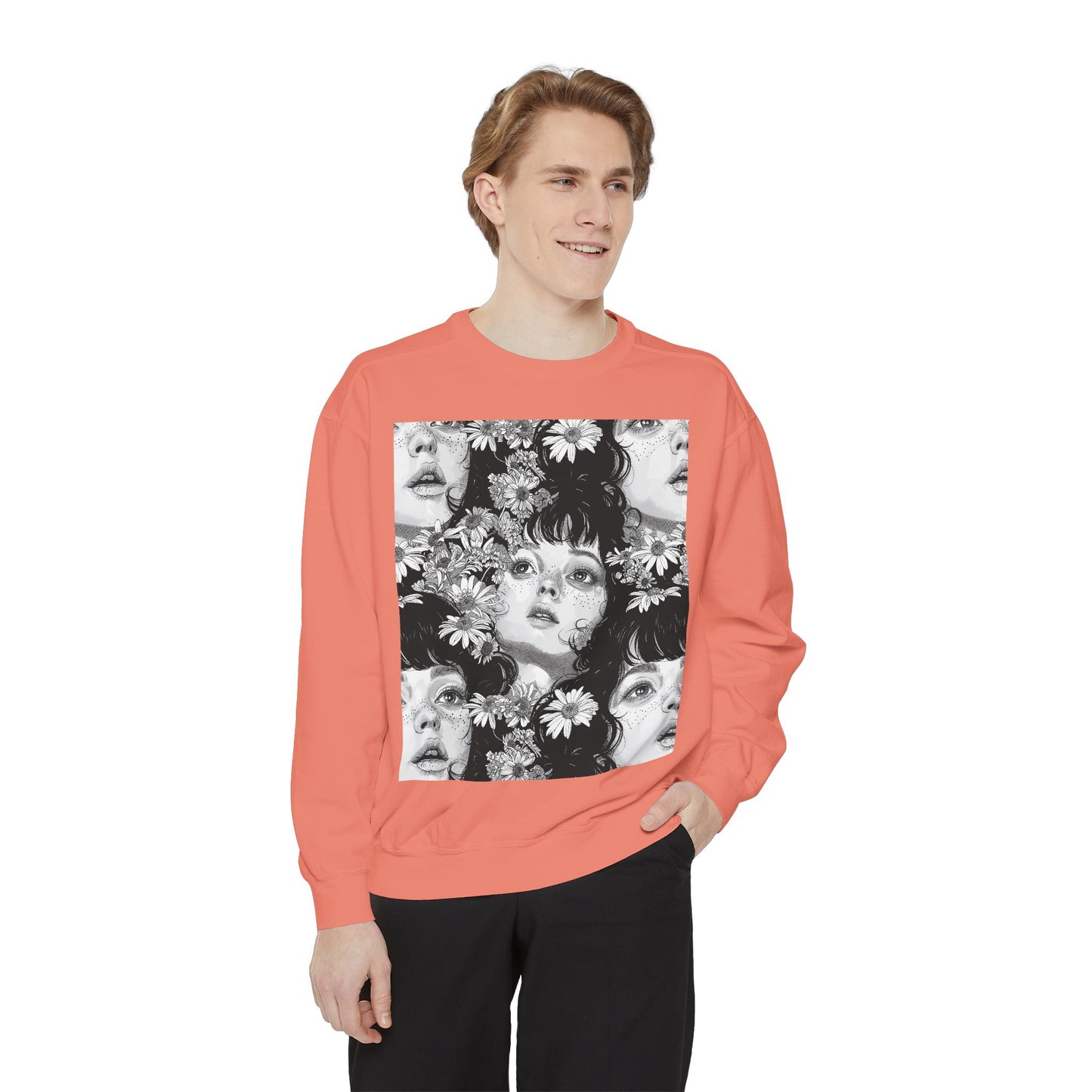 Dyed Sweatshirt - HENTAI Collection with @sumo_world