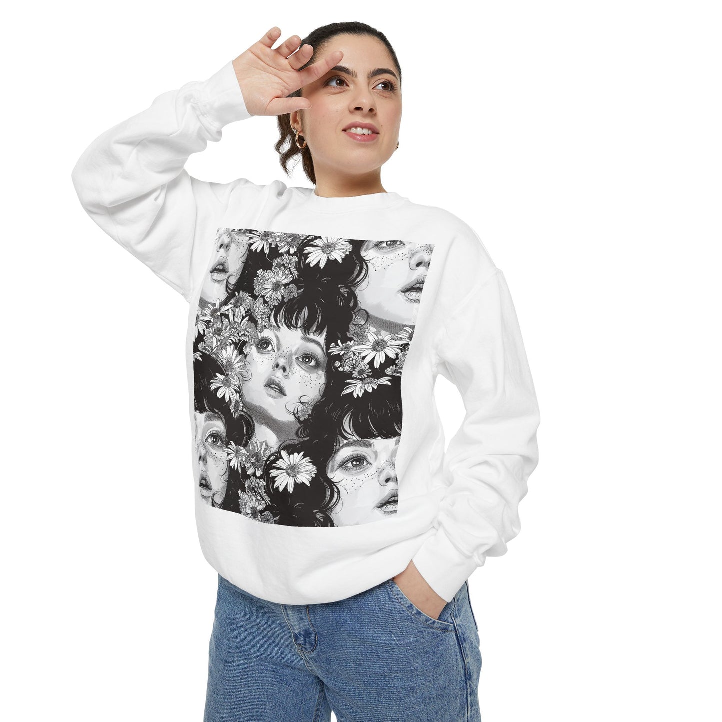 Dyed Sweatshirt - HENTAI Collection with @sumo_world