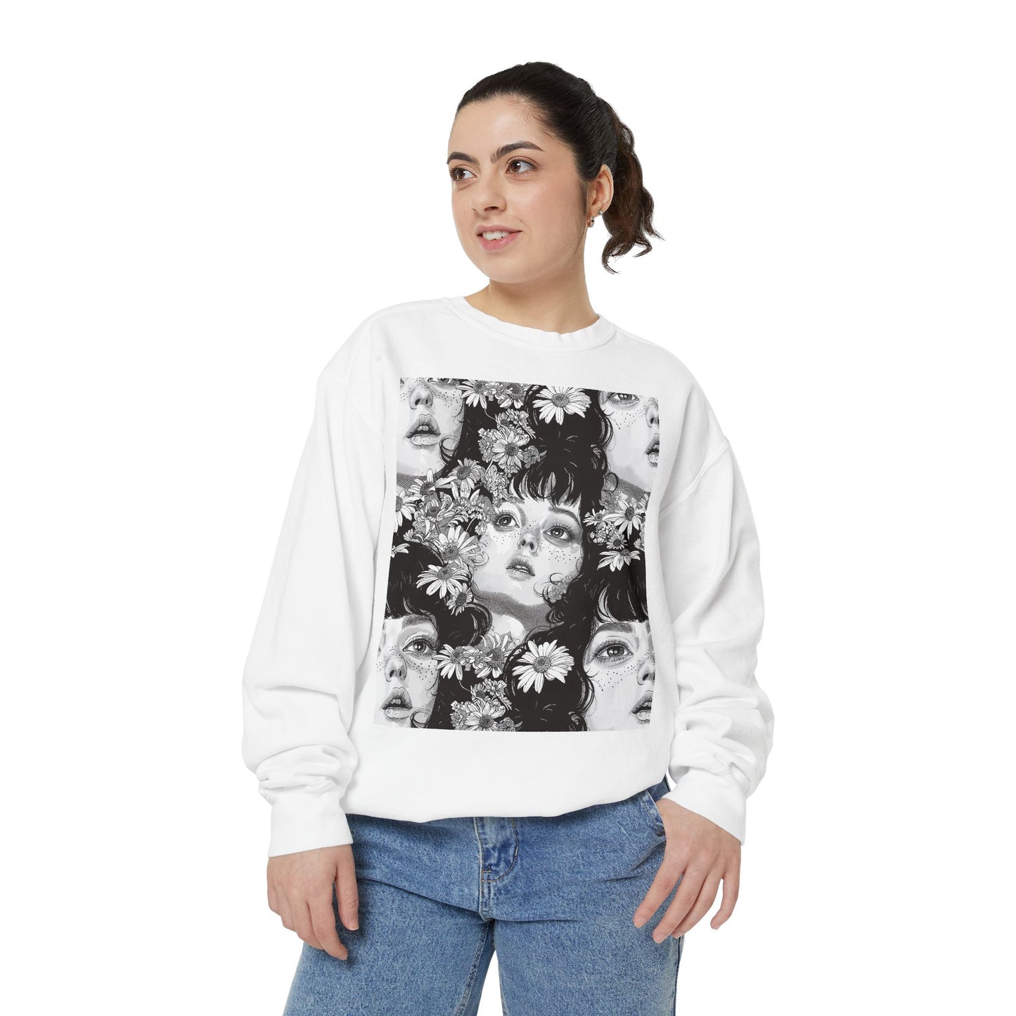 Dyed Sweatshirt - HENTAI Collection with @sumo_world