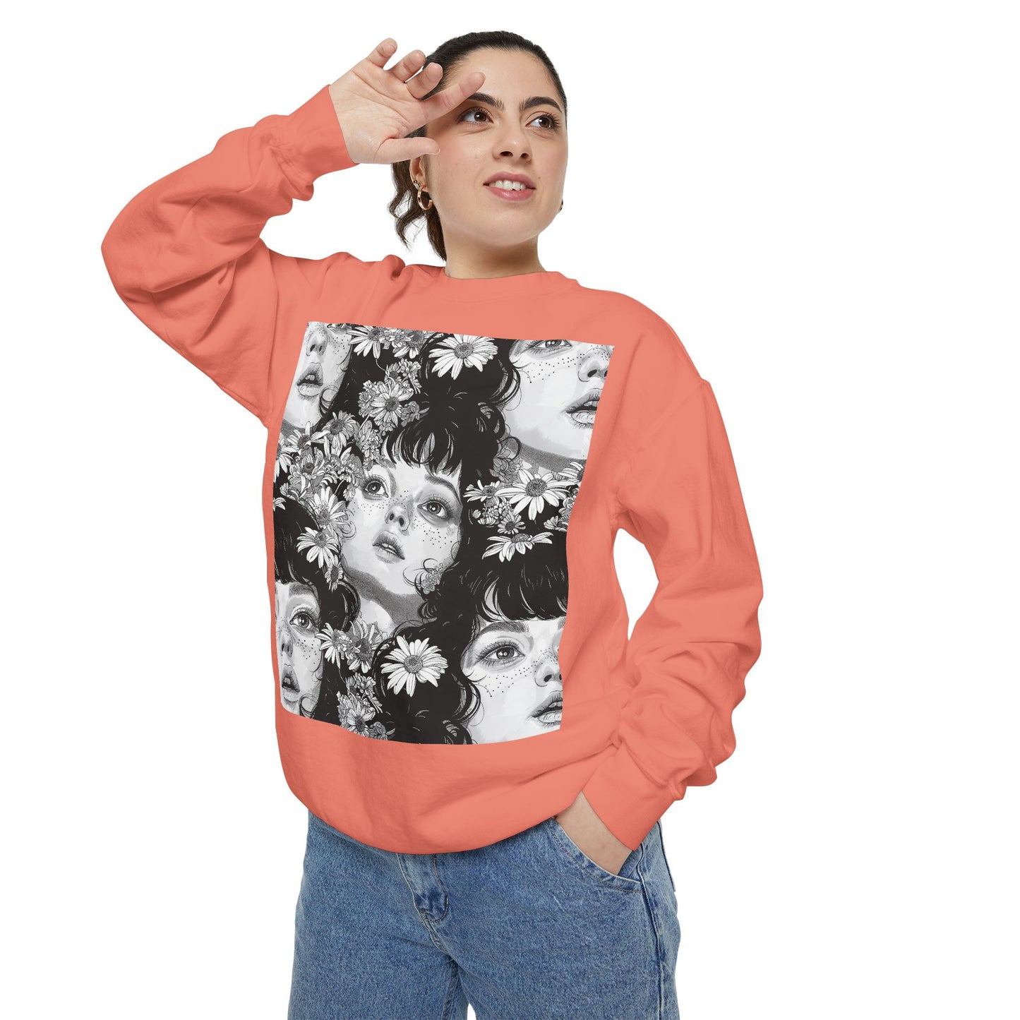 Dyed Sweatshirt - HENTAI Collection with @sumo_world