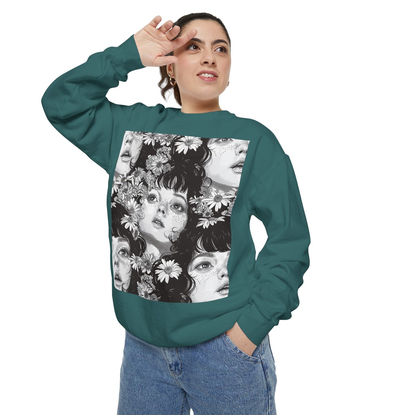 Dyed Sweatshirt - HENTAI Collection with @sumo_world