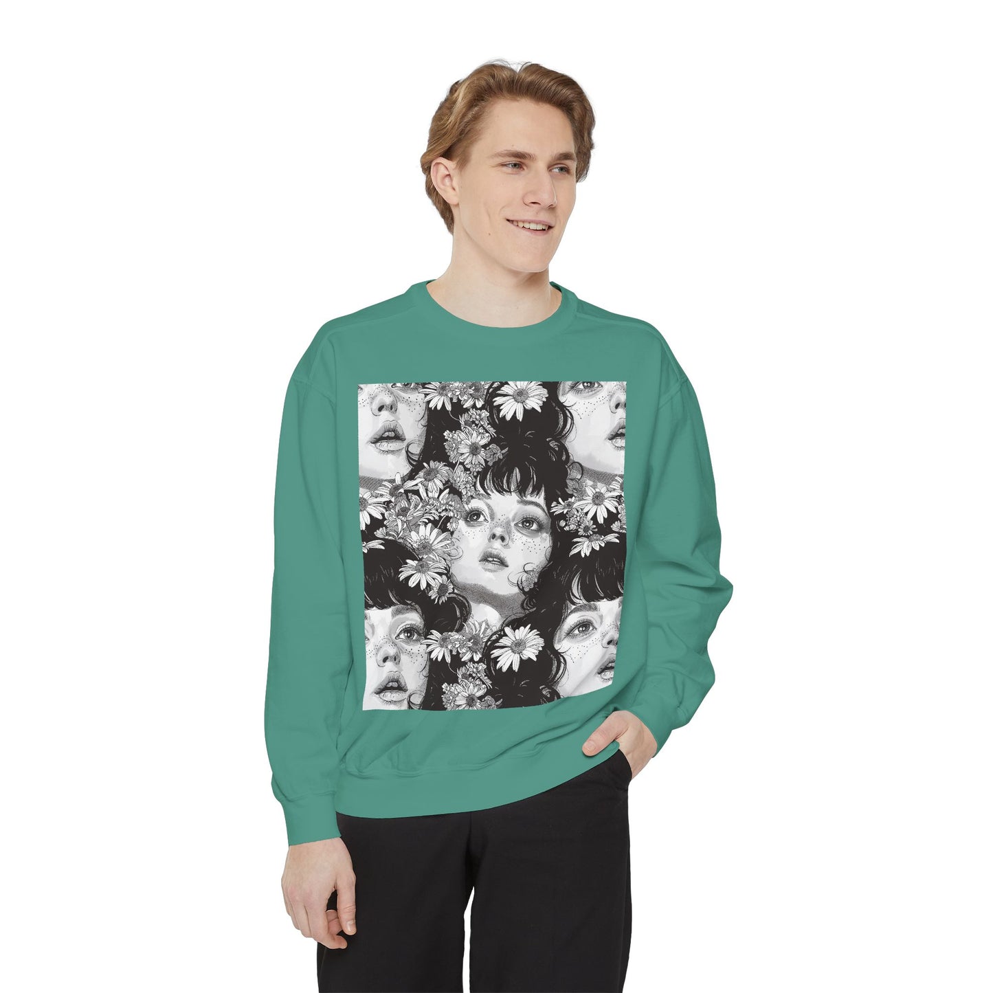 Dyed Sweatshirt - HENTAI Collection with @sumo_world
