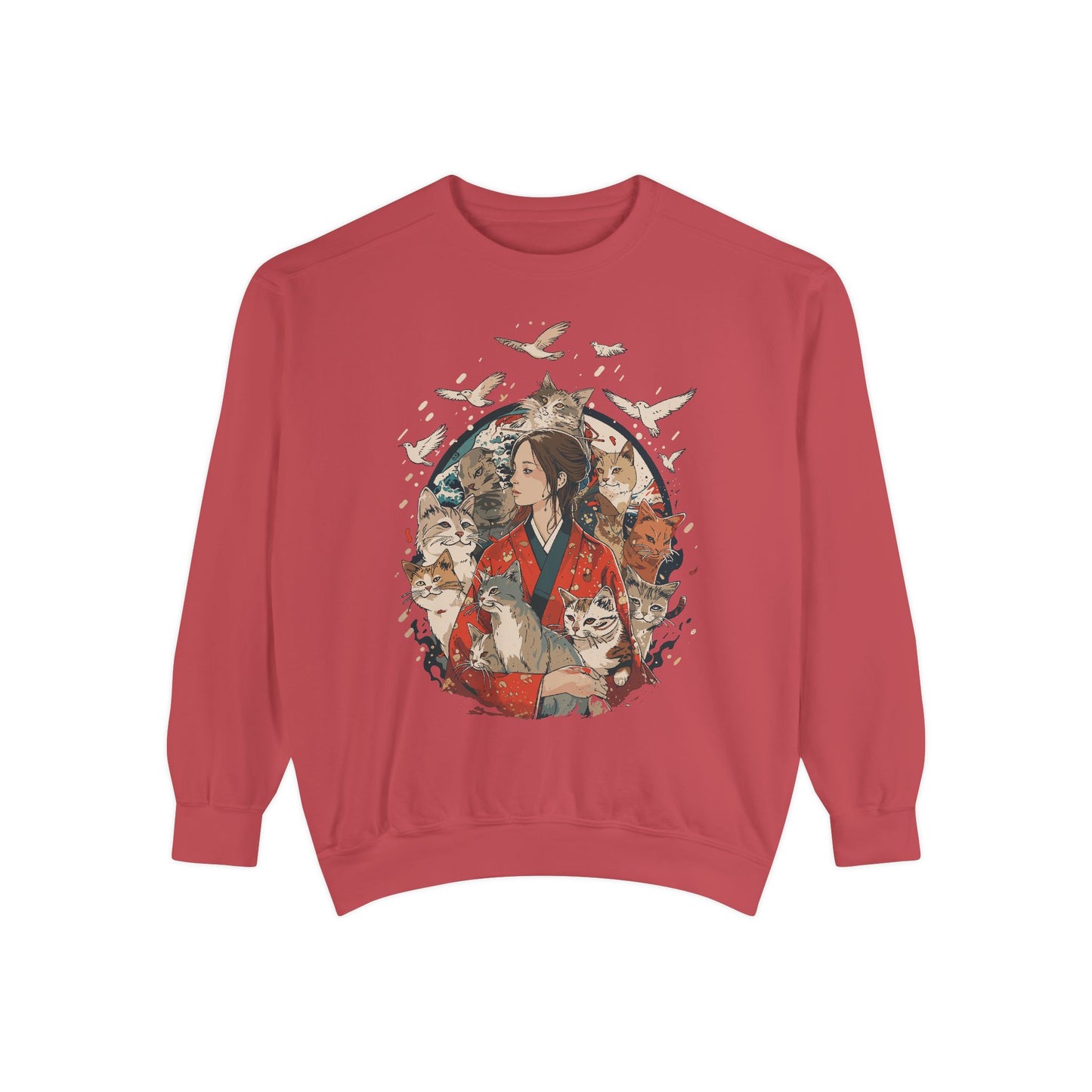 Oversized Sweatshirt - HAKU CAT Collection with @sumo_world