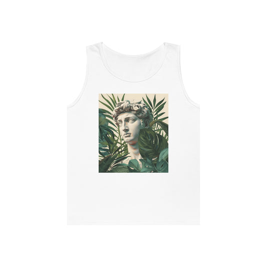 Tropical Eclectic Unisex Heavy Cotton Tank Top