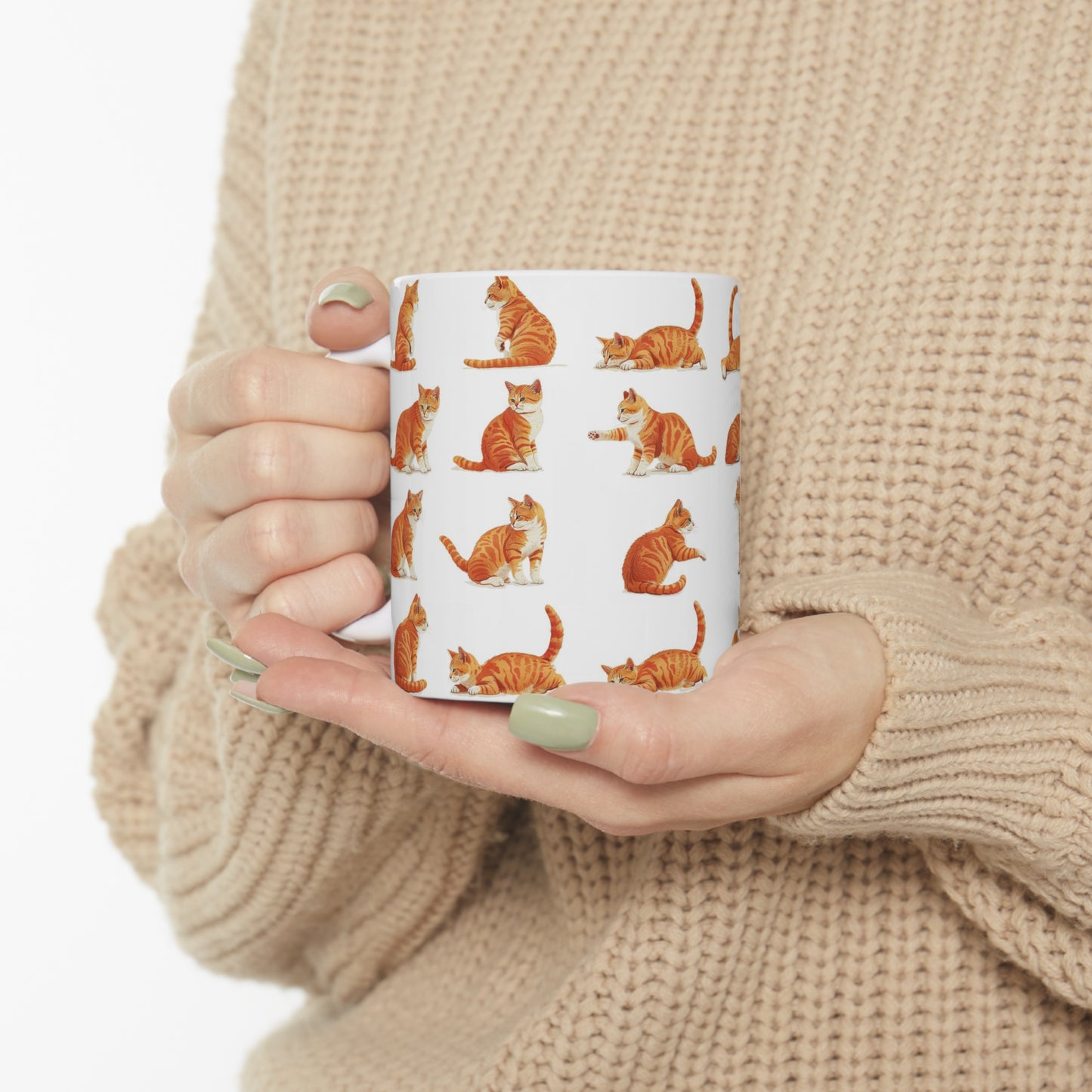 Cat Ceramic Mug 11oz