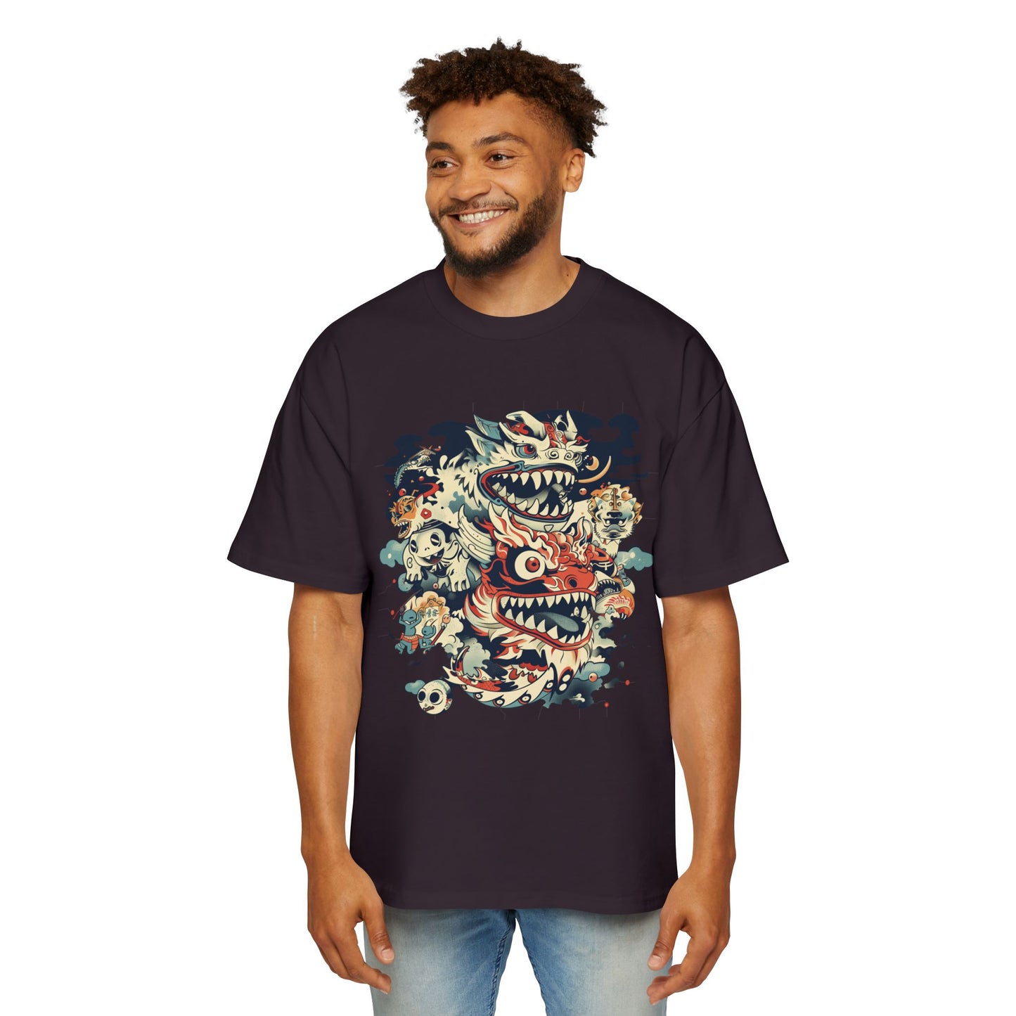 Haku Cats Heavy Oversized Tee