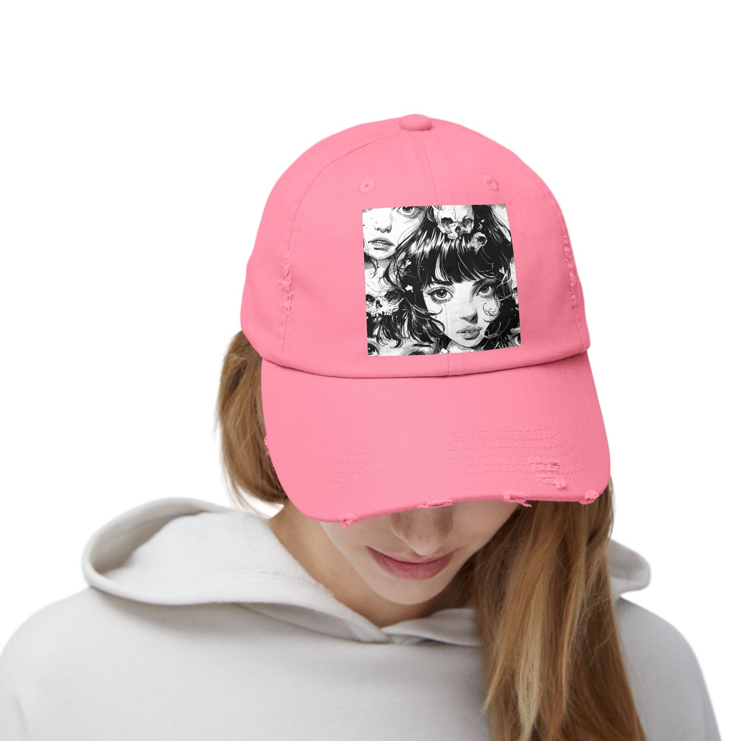 Distressed Cap - "HENTAI" collection in collaboration with @sumo_world