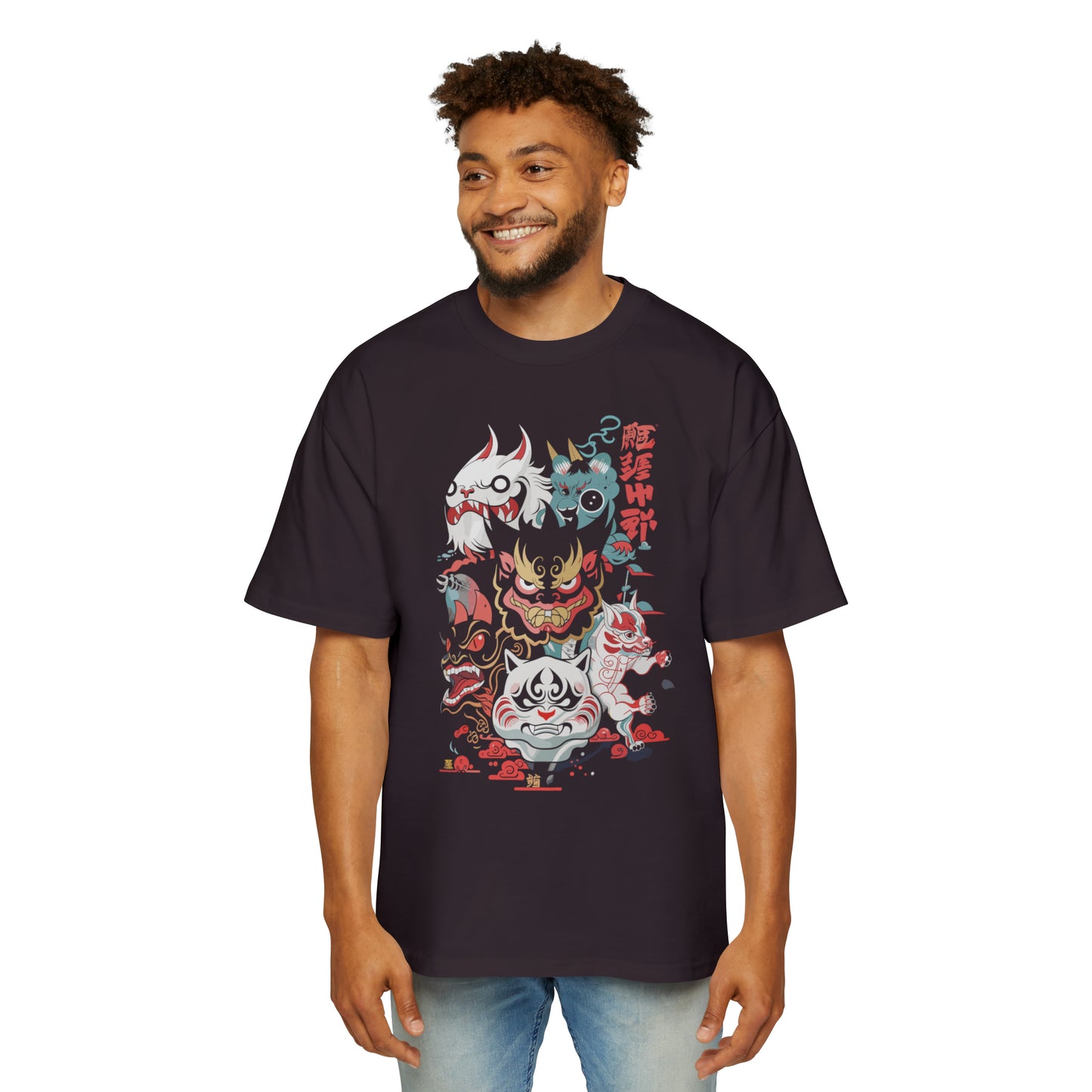 Haku Cats Heavy Oversized Tee