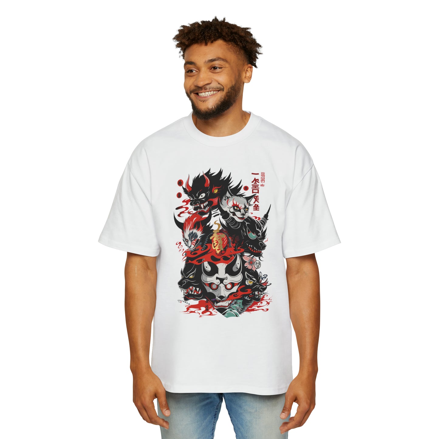 Haku Cats Heavy Oversized Tee