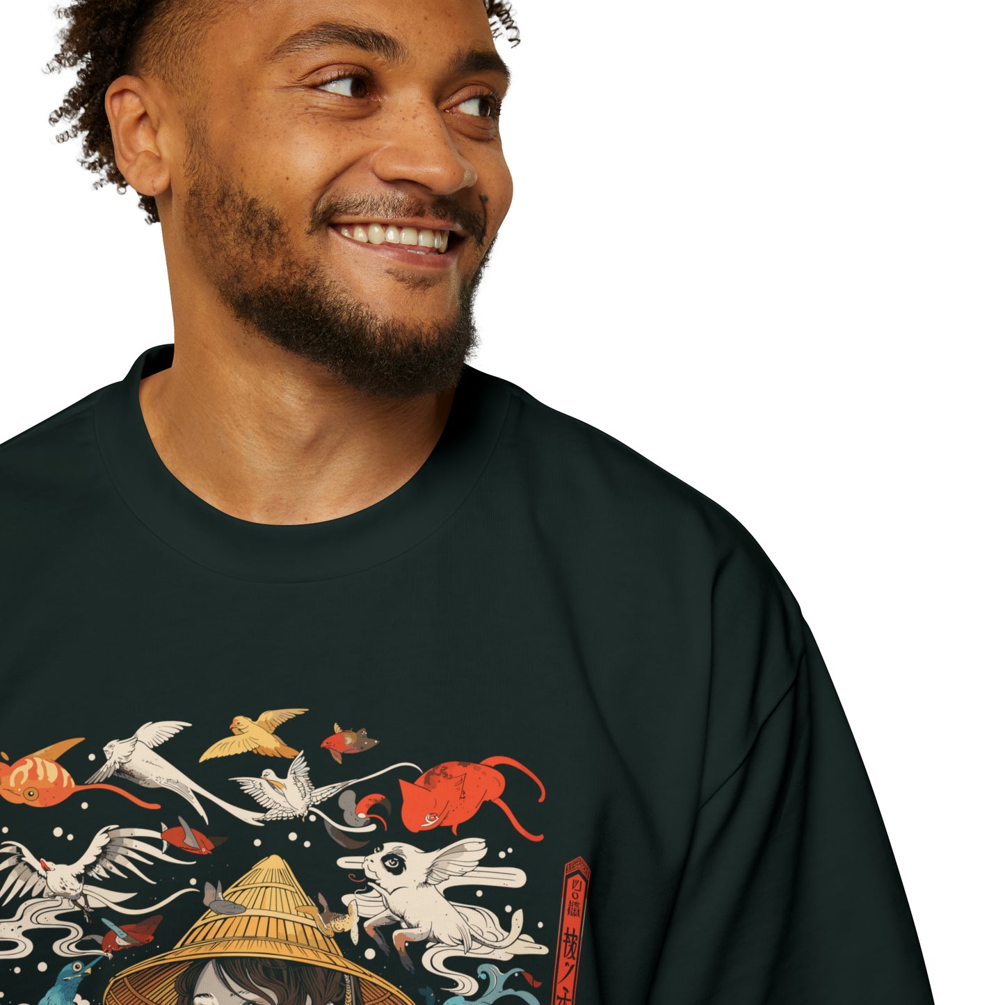 Haku Cats Heavy Oversized Tee