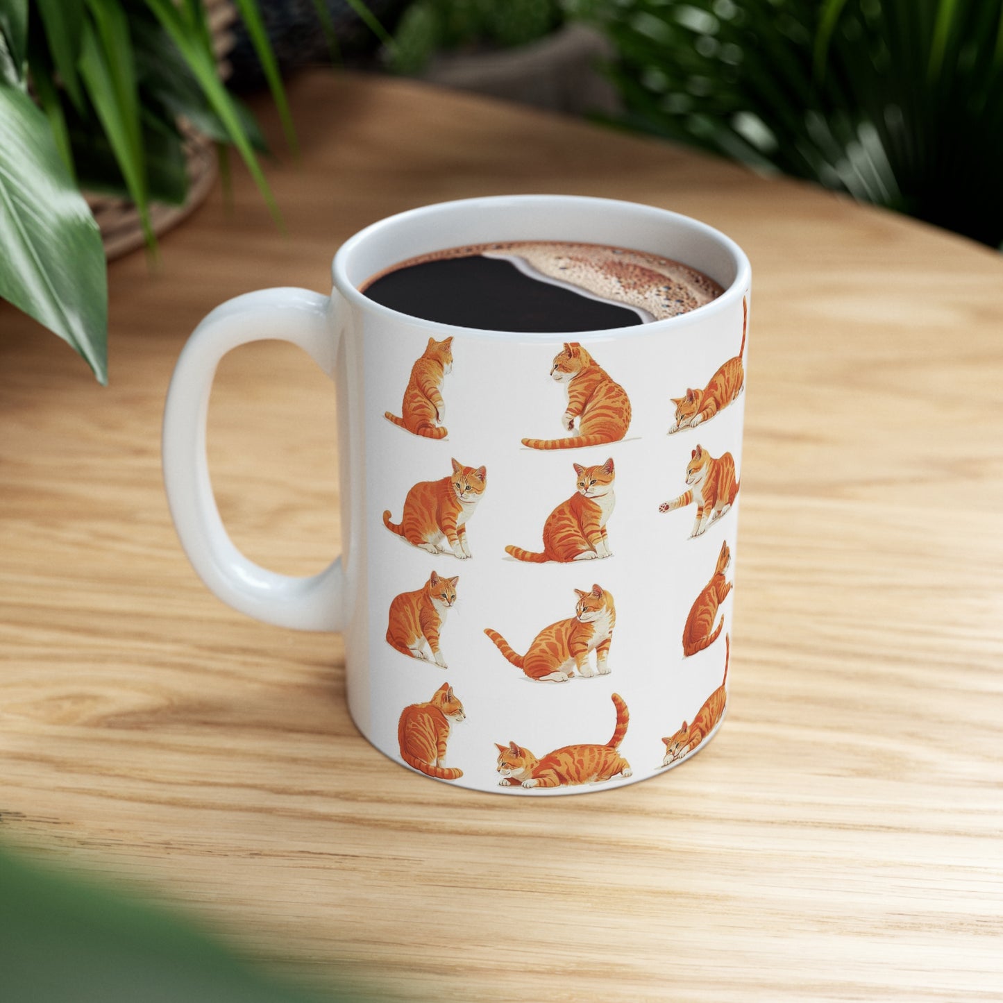 Cat Ceramic Mug 11oz