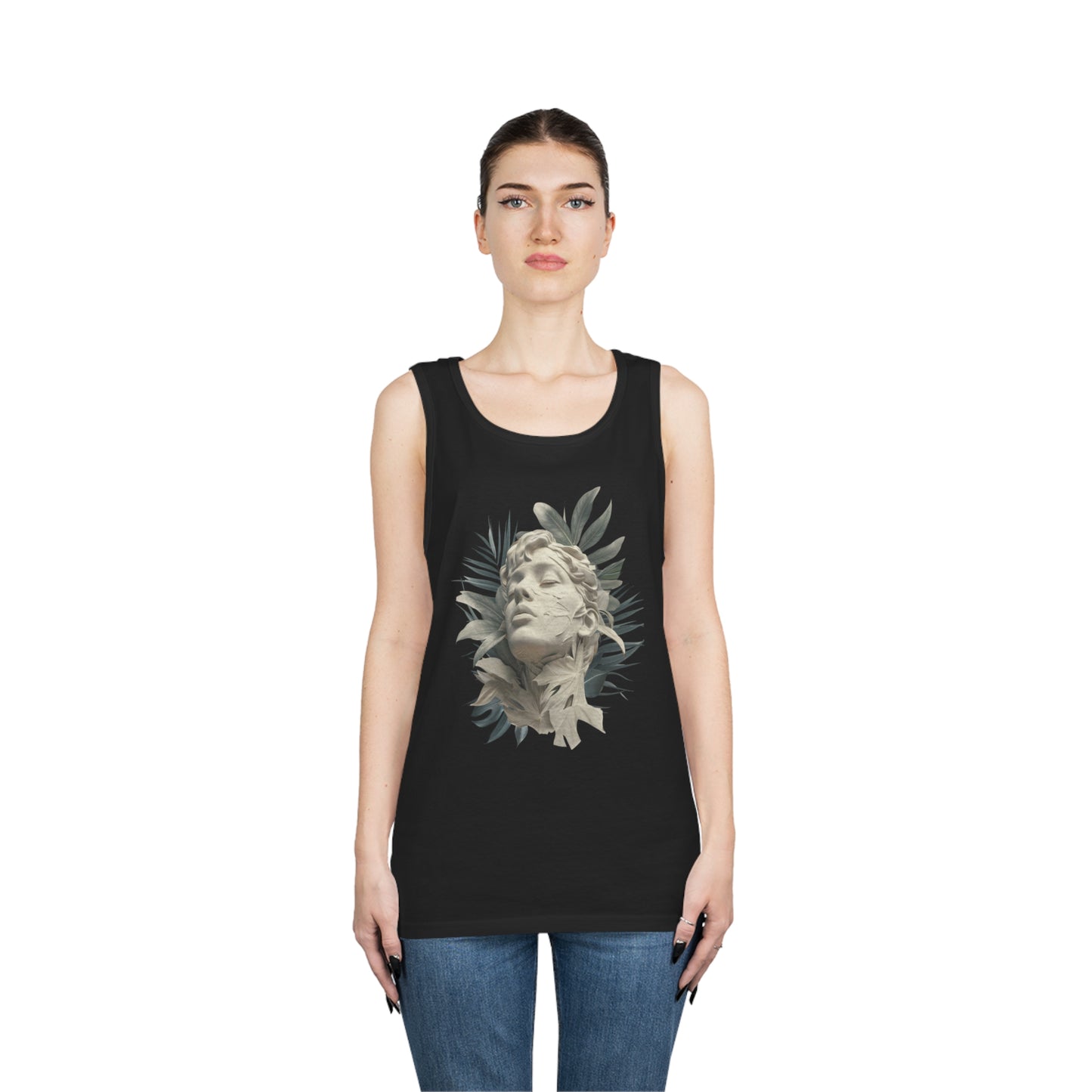 Tropical Eclectic Unisex Heavy Cotton Tank Top