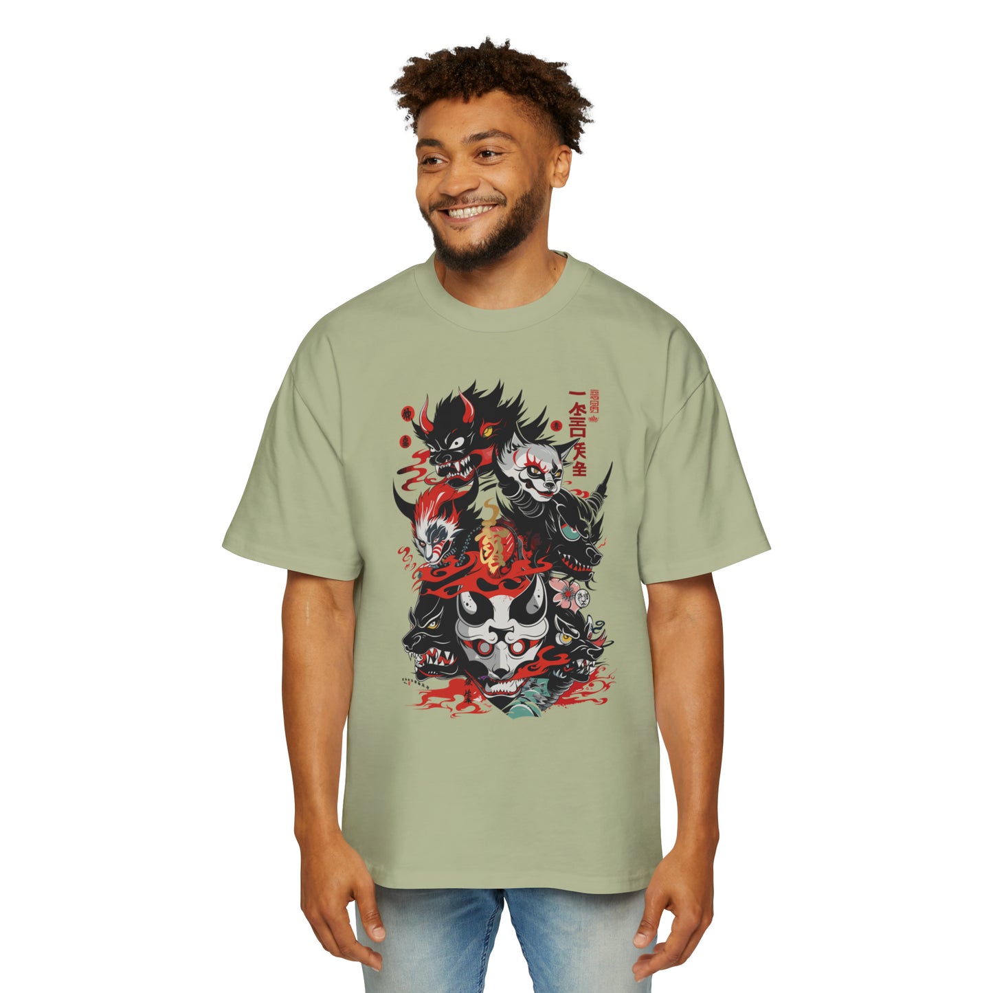 Haku Cats Heavy Oversized Tee