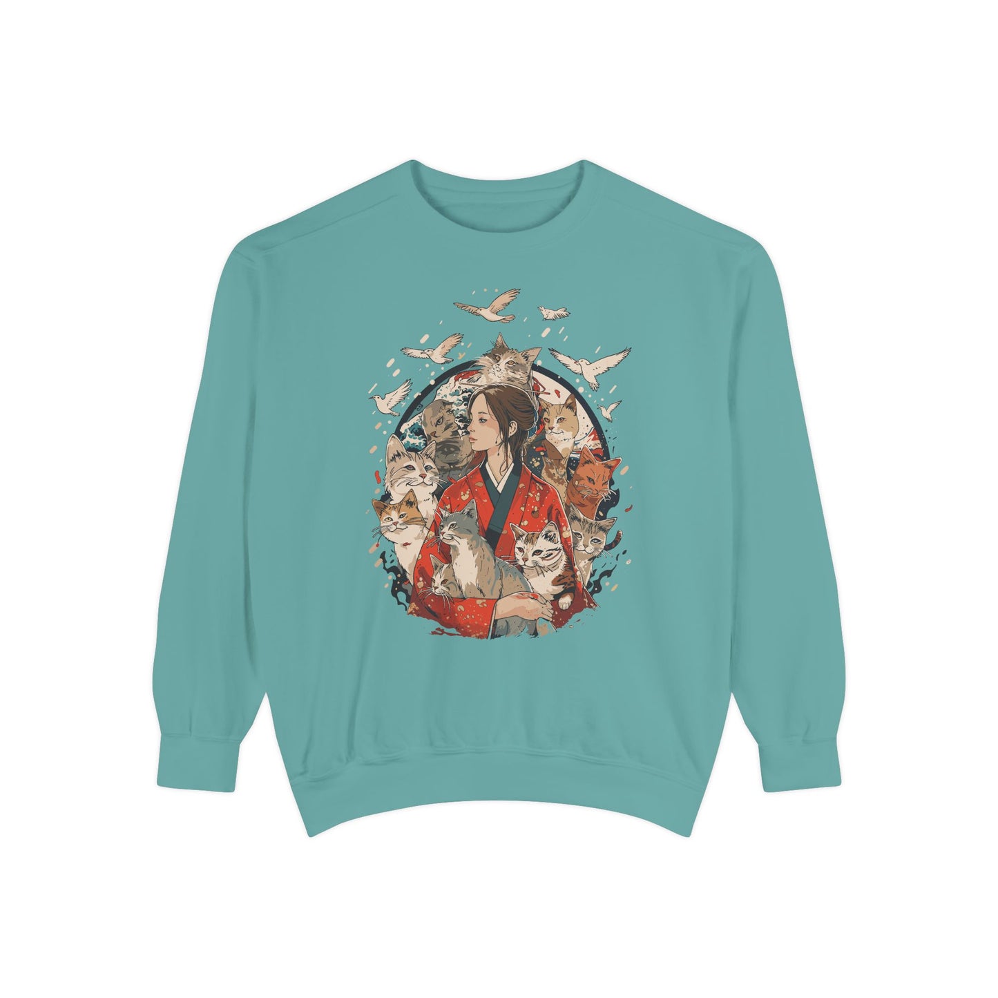 Oversized Sweatshirt - HAKU CAT Collection with @sumo_world