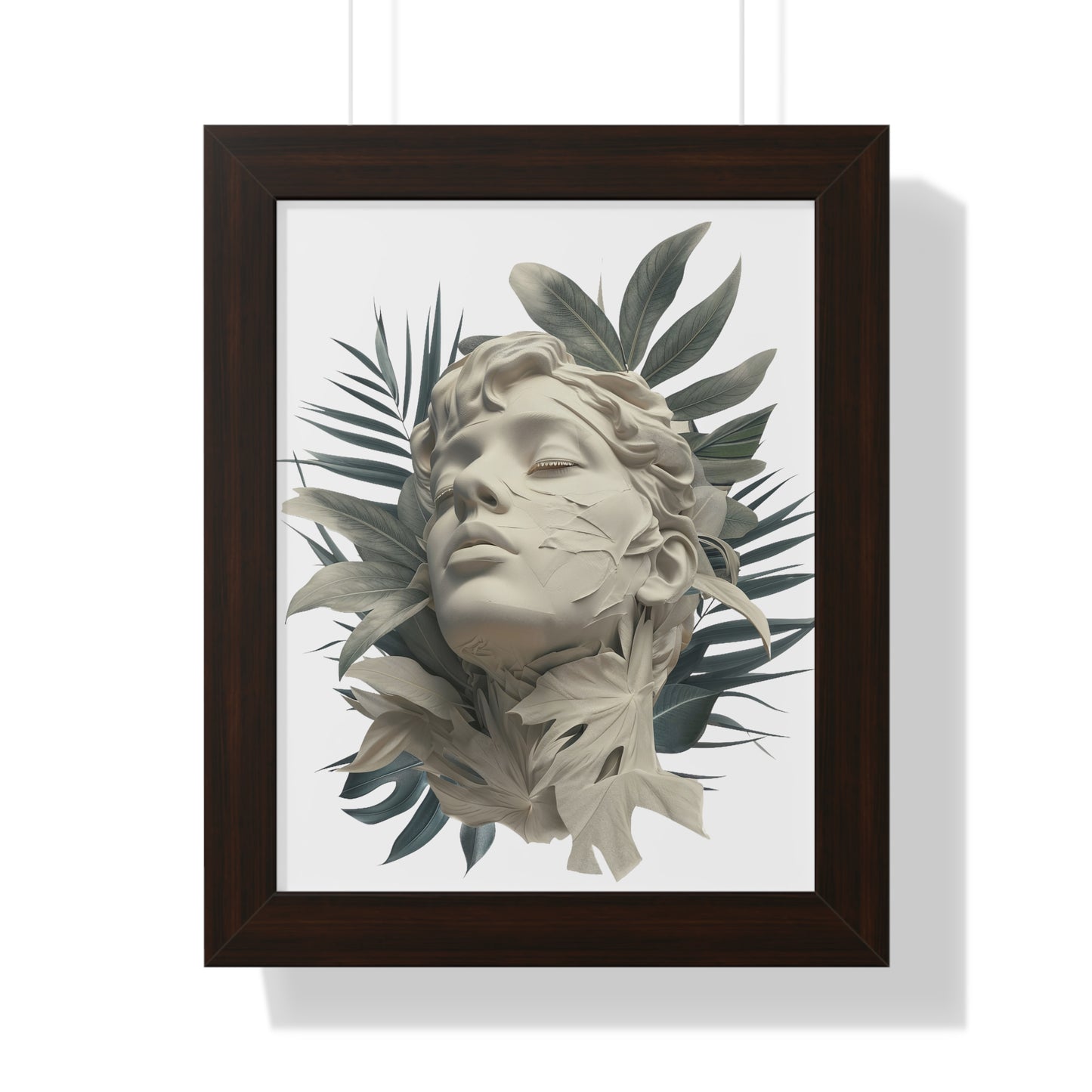 Tropical Eclectic Framed Vertical Poster