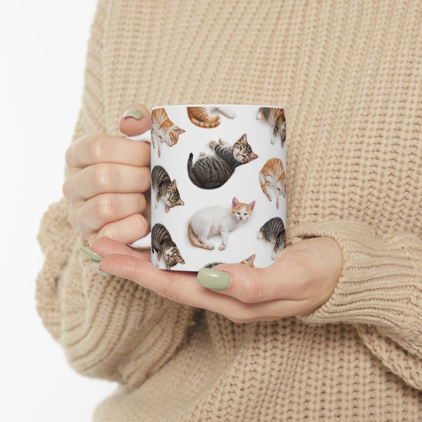 Sleepy kittens Ceramic Mug 11oz