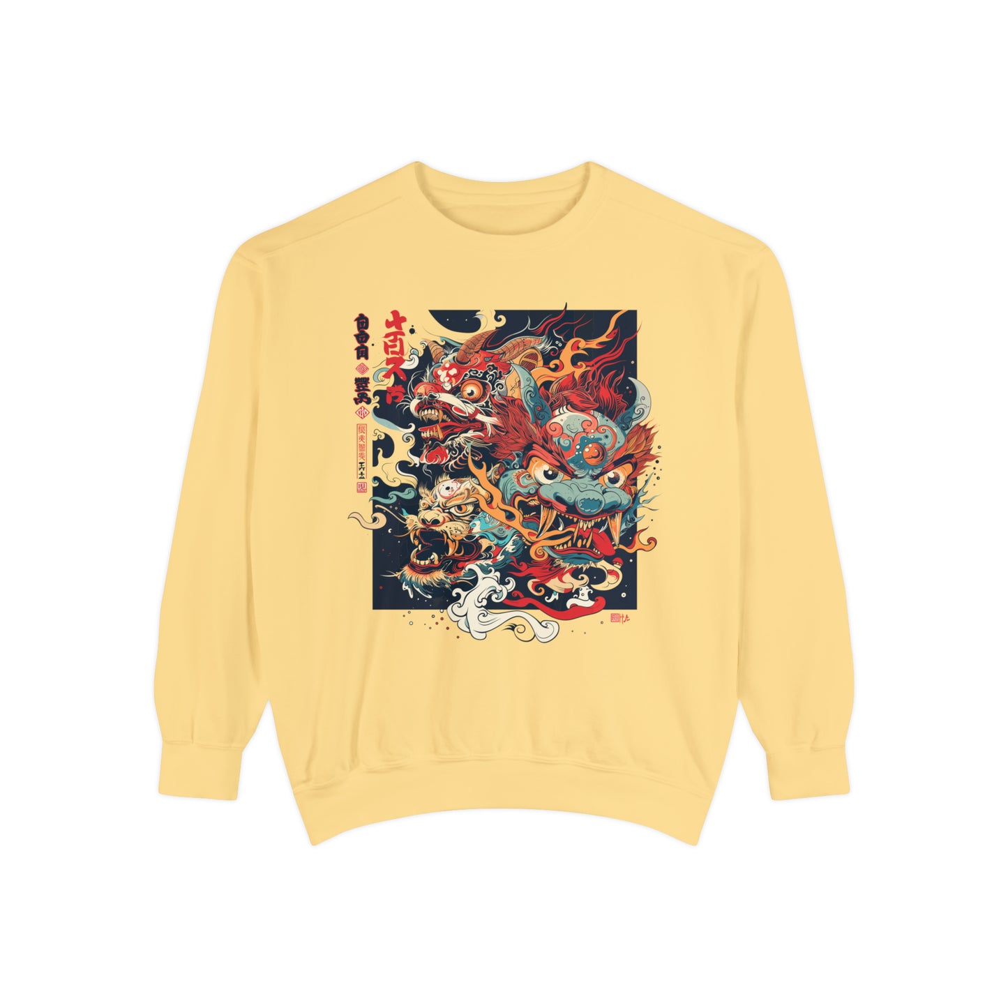 Haku Cat Dyed Sweatshirt