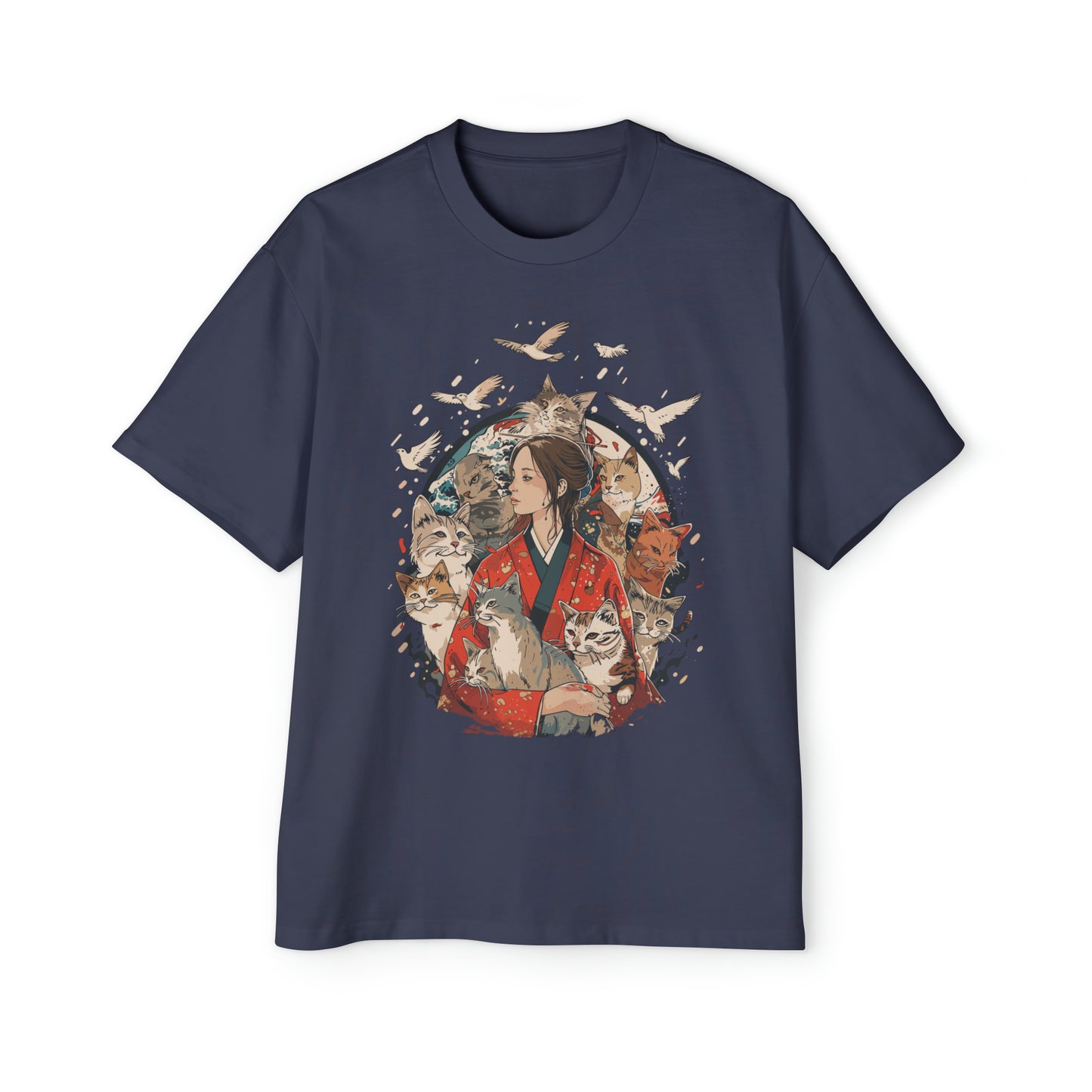 Haku Cats Heavy Oversized Tee