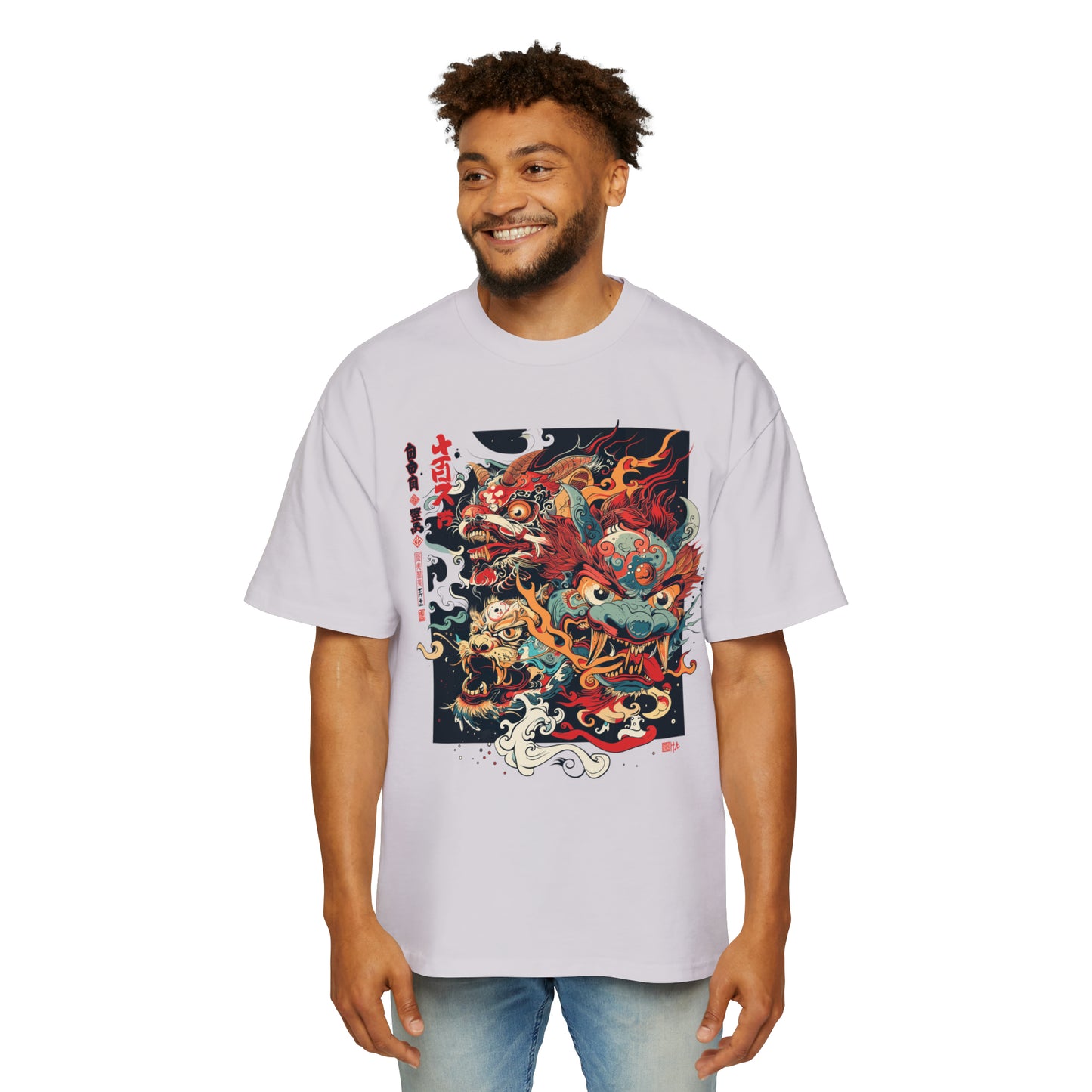 Haku Cats Heavy Oversized Tee