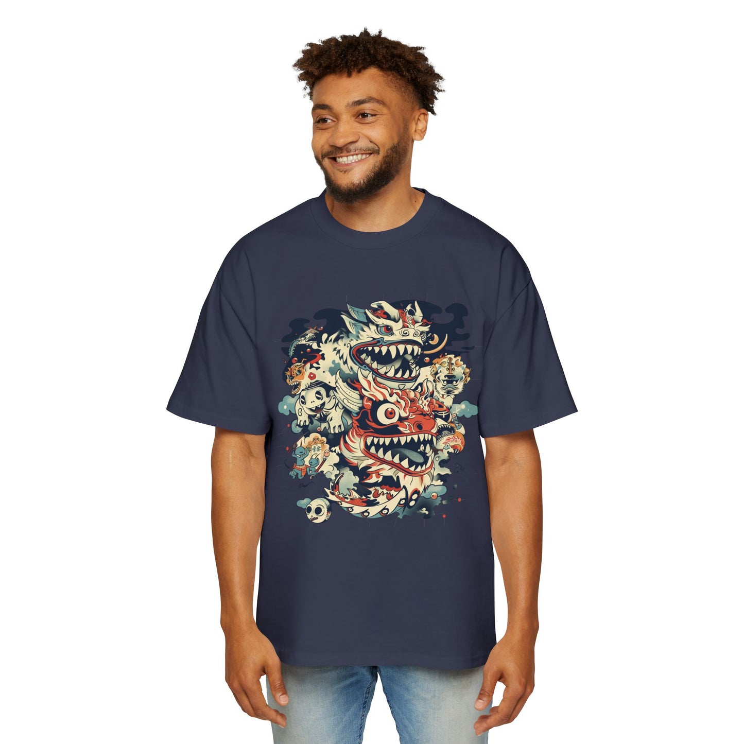 Haku Cats Heavy Oversized Tee