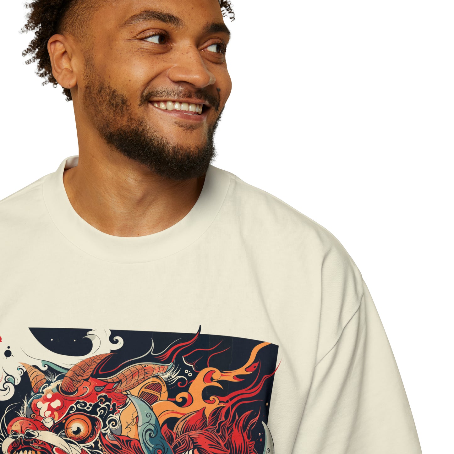 Haku Cats Heavy Oversized Tee