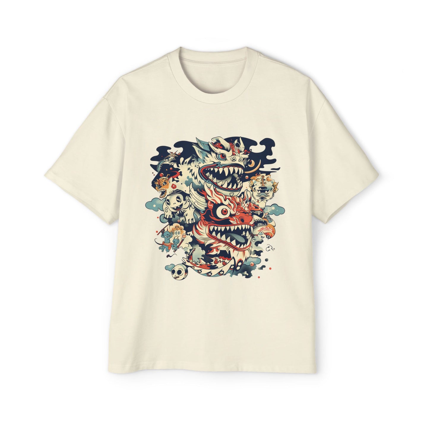 Haku Cats Heavy Oversized Tee