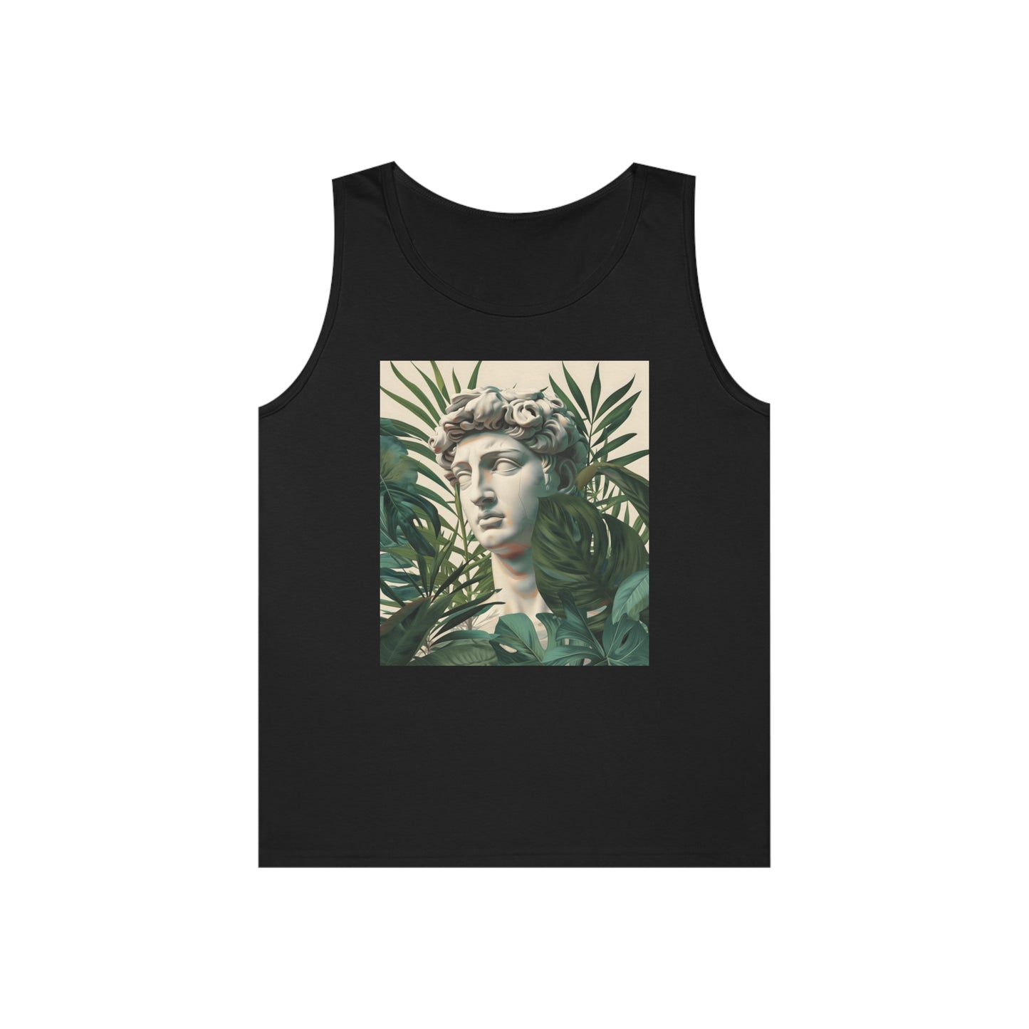 Tropical Eclectic Unisex Heavy Cotton Tank Top