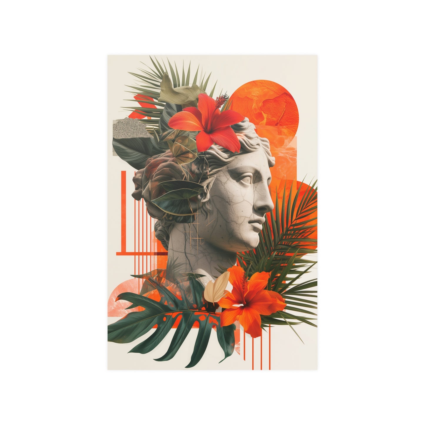 Eclectic Collage Satin Posters (210gsm)