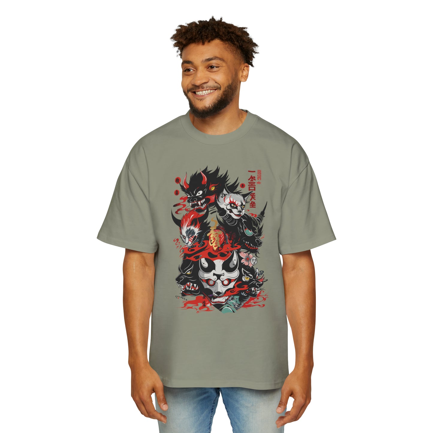 Haku Cats Heavy Oversized Tee