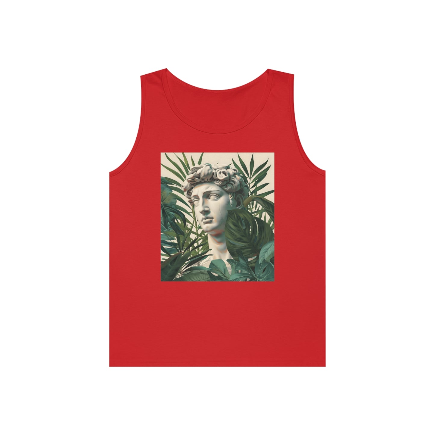 Tropical Eclectic Unisex Heavy Cotton Tank Top