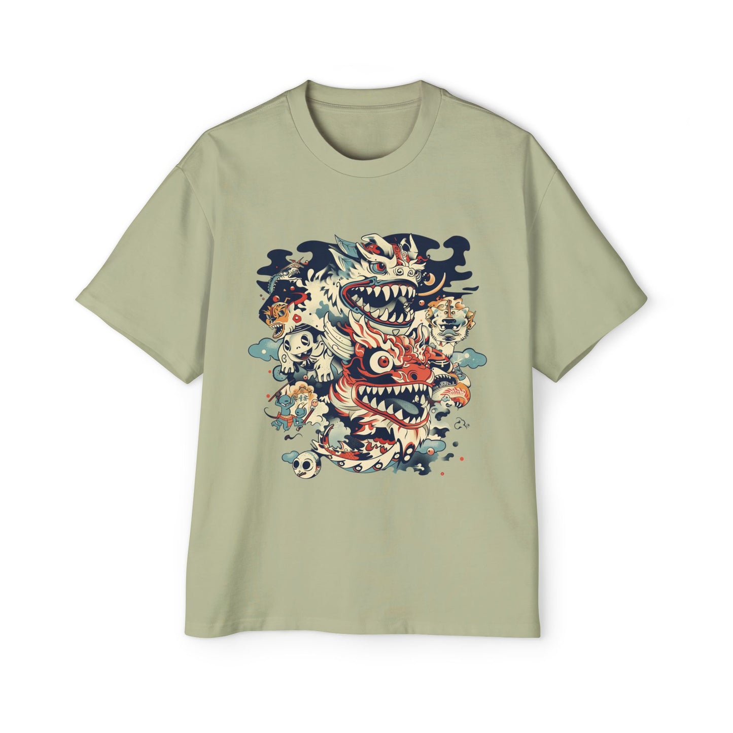 Haku Cats Heavy Oversized Tee