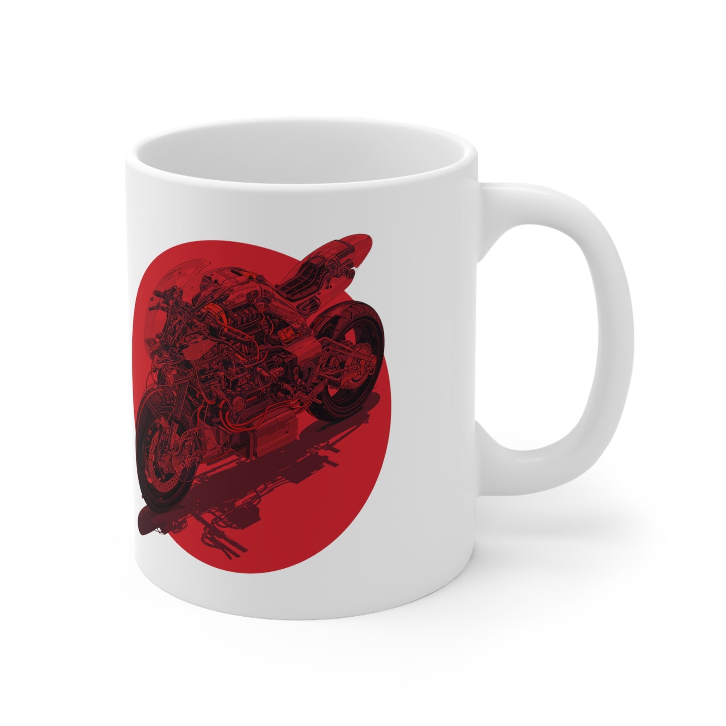 Future Motorcycle Ceramic Mug 11oz