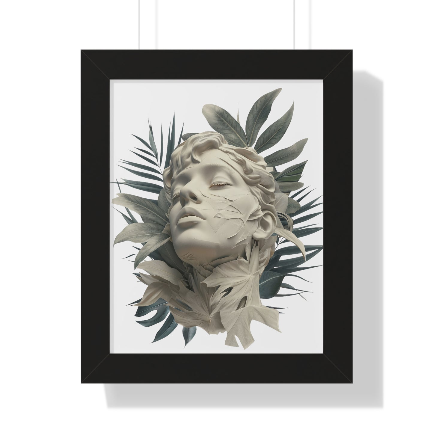 Tropical Eclectic Framed Vertical Poster