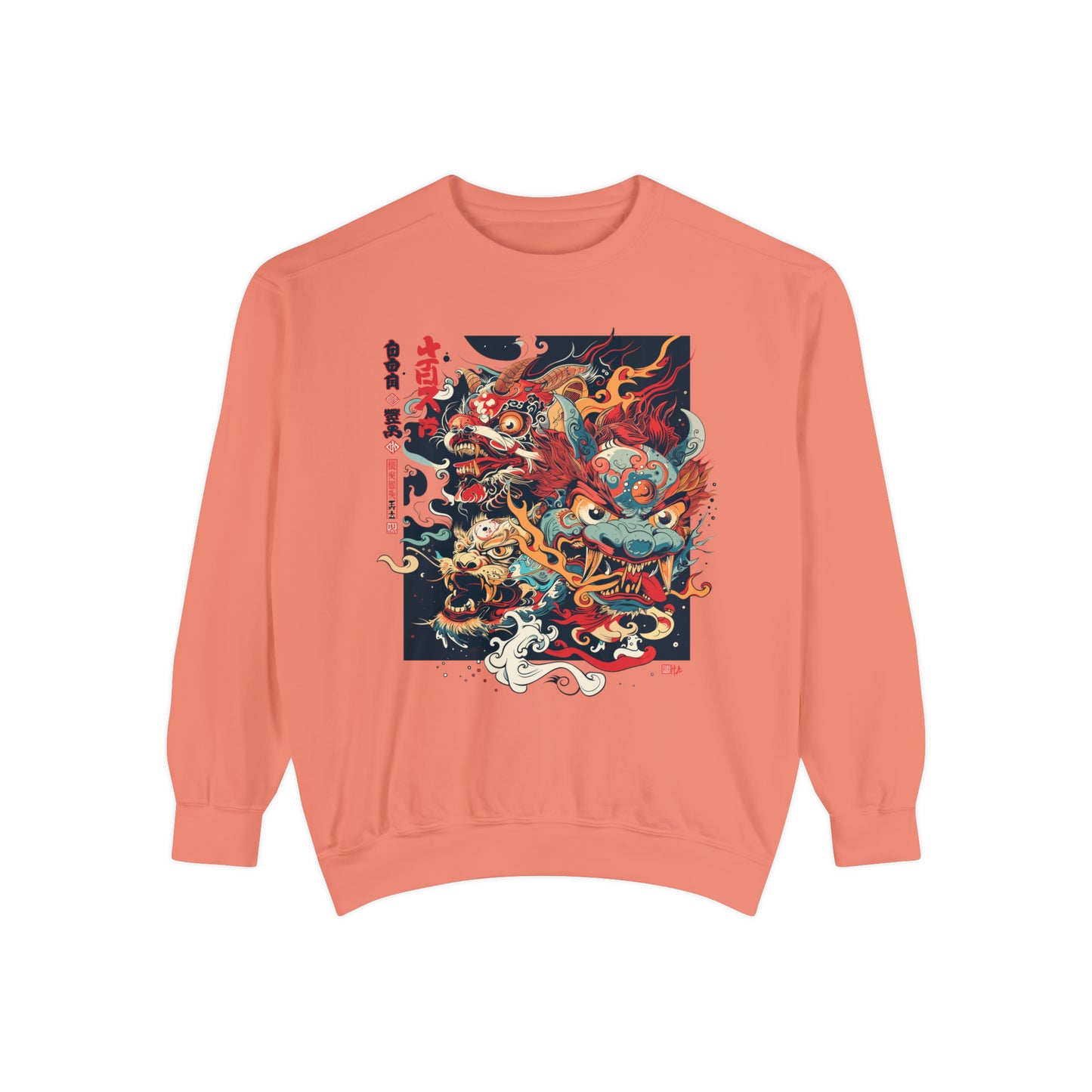 Haku Cat Dyed Sweatshirt