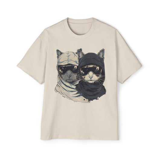 Cats Heavy Oversized Tee