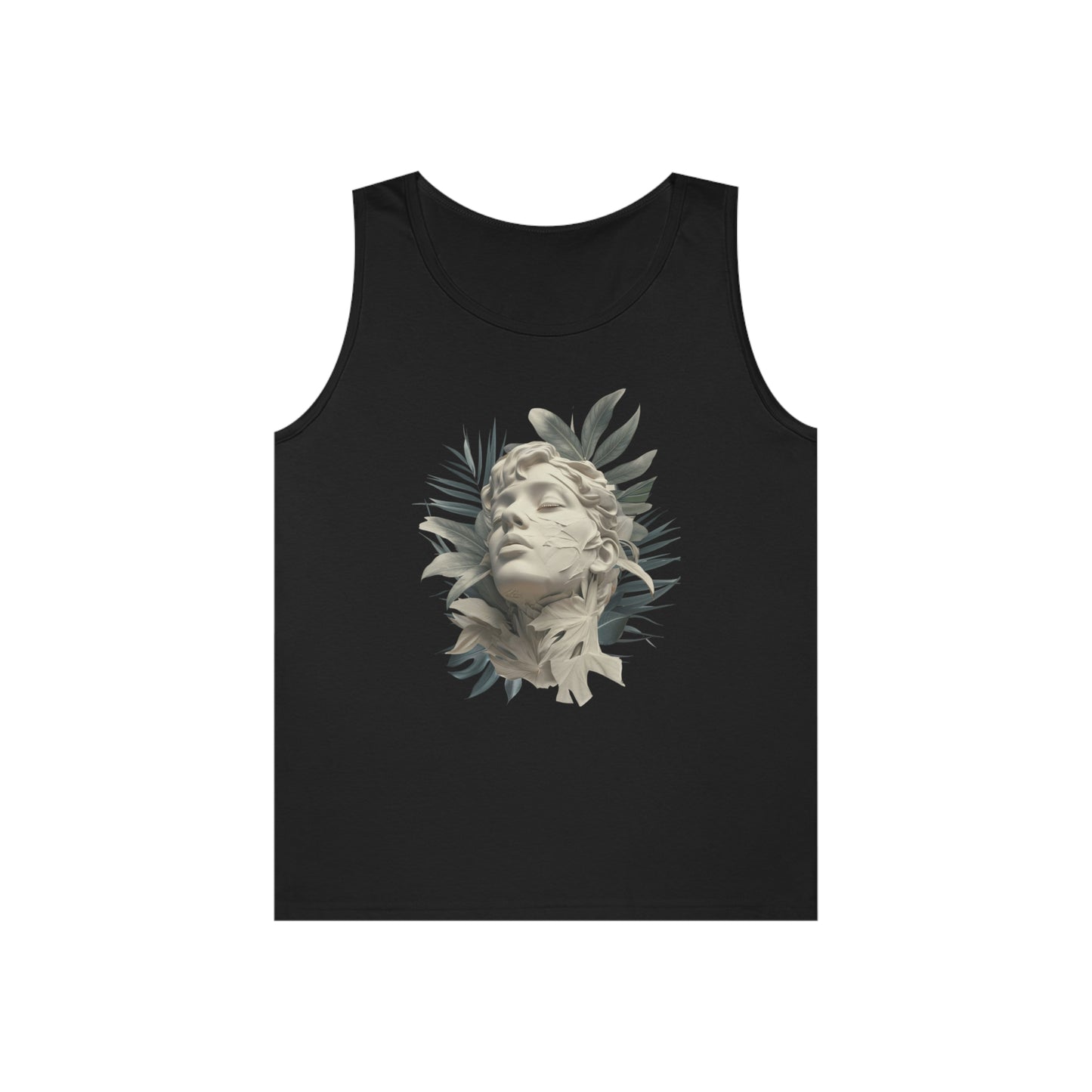 Tropical Eclectic Unisex Heavy Cotton Tank Top