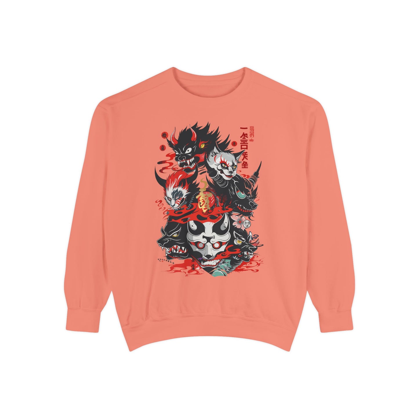 Haku Cat Dyed Sweatshirt