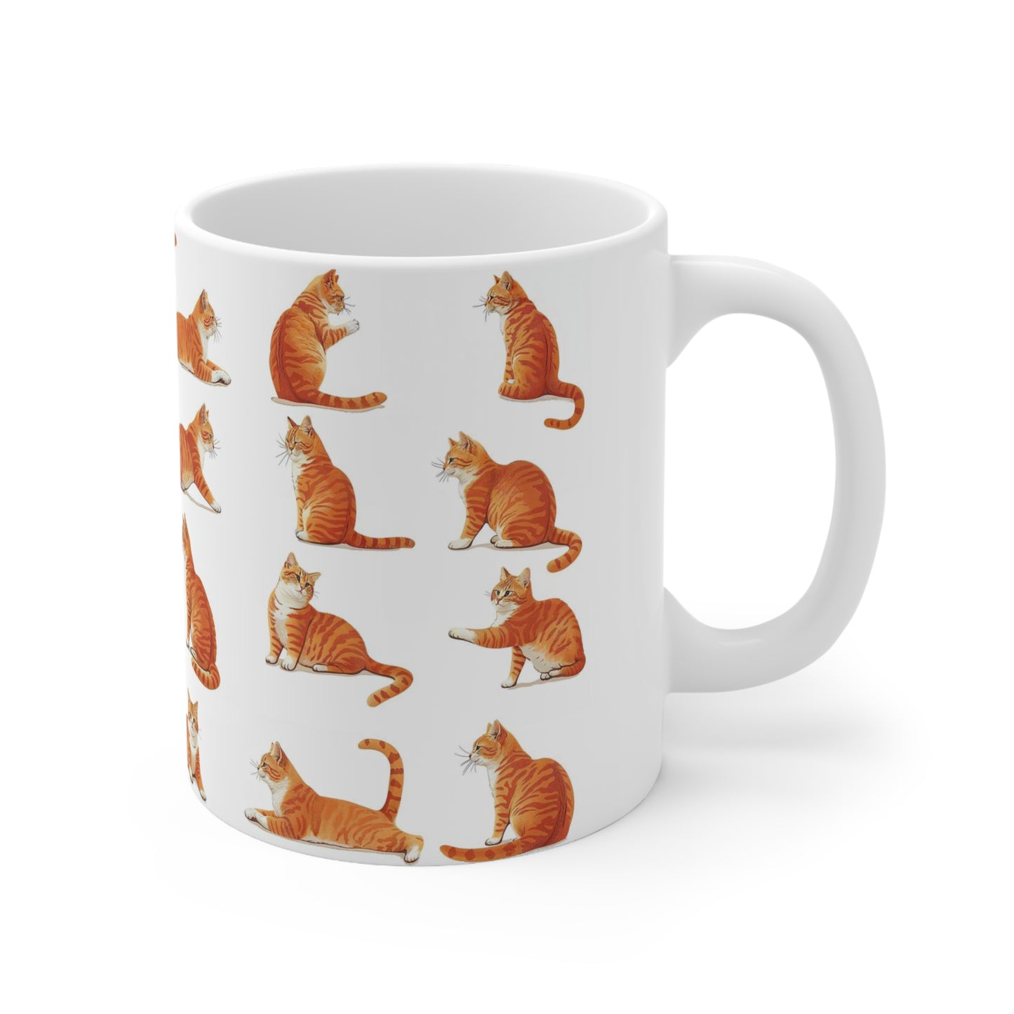 Cat Ceramic Mug 11oz