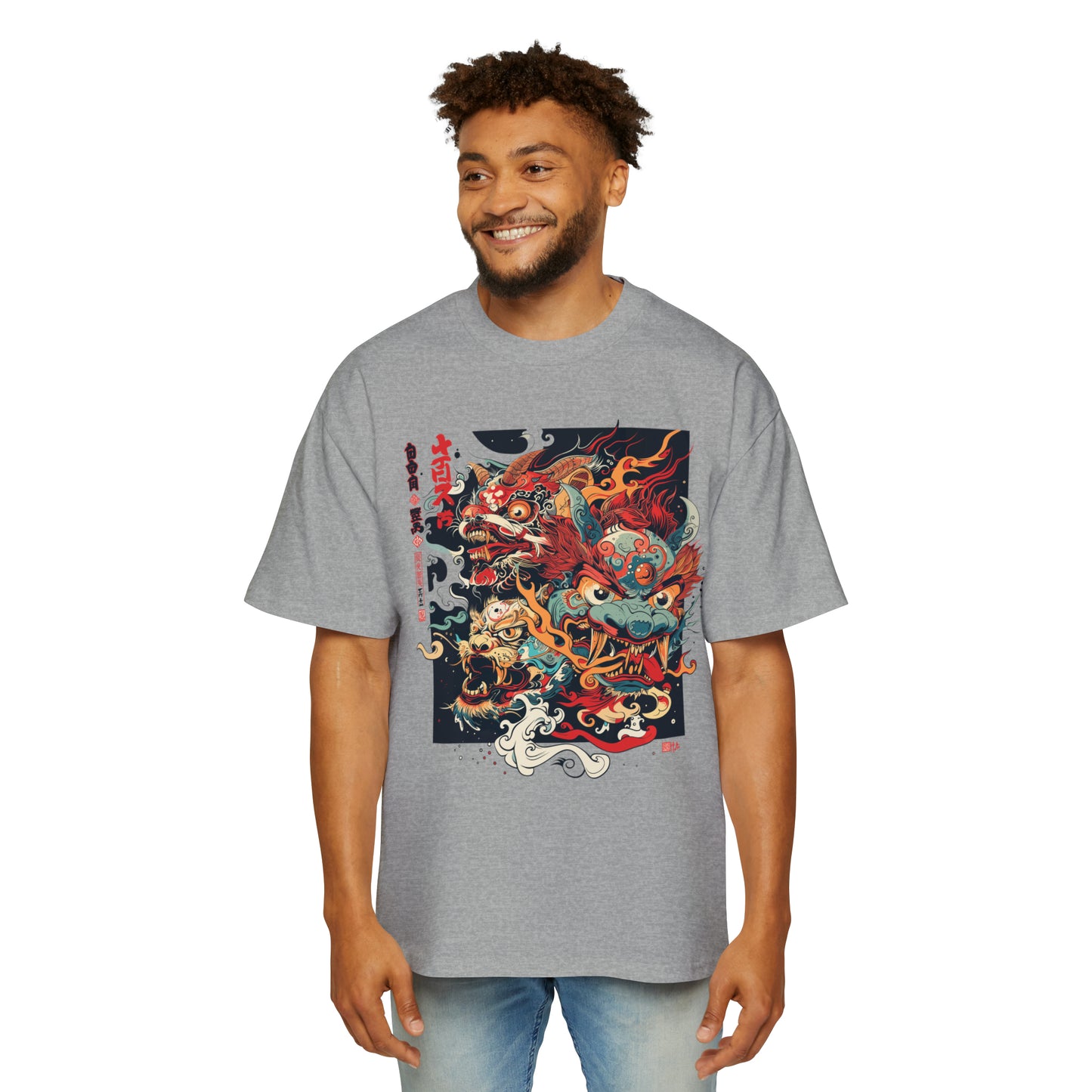 Haku Cats Heavy Oversized Tee