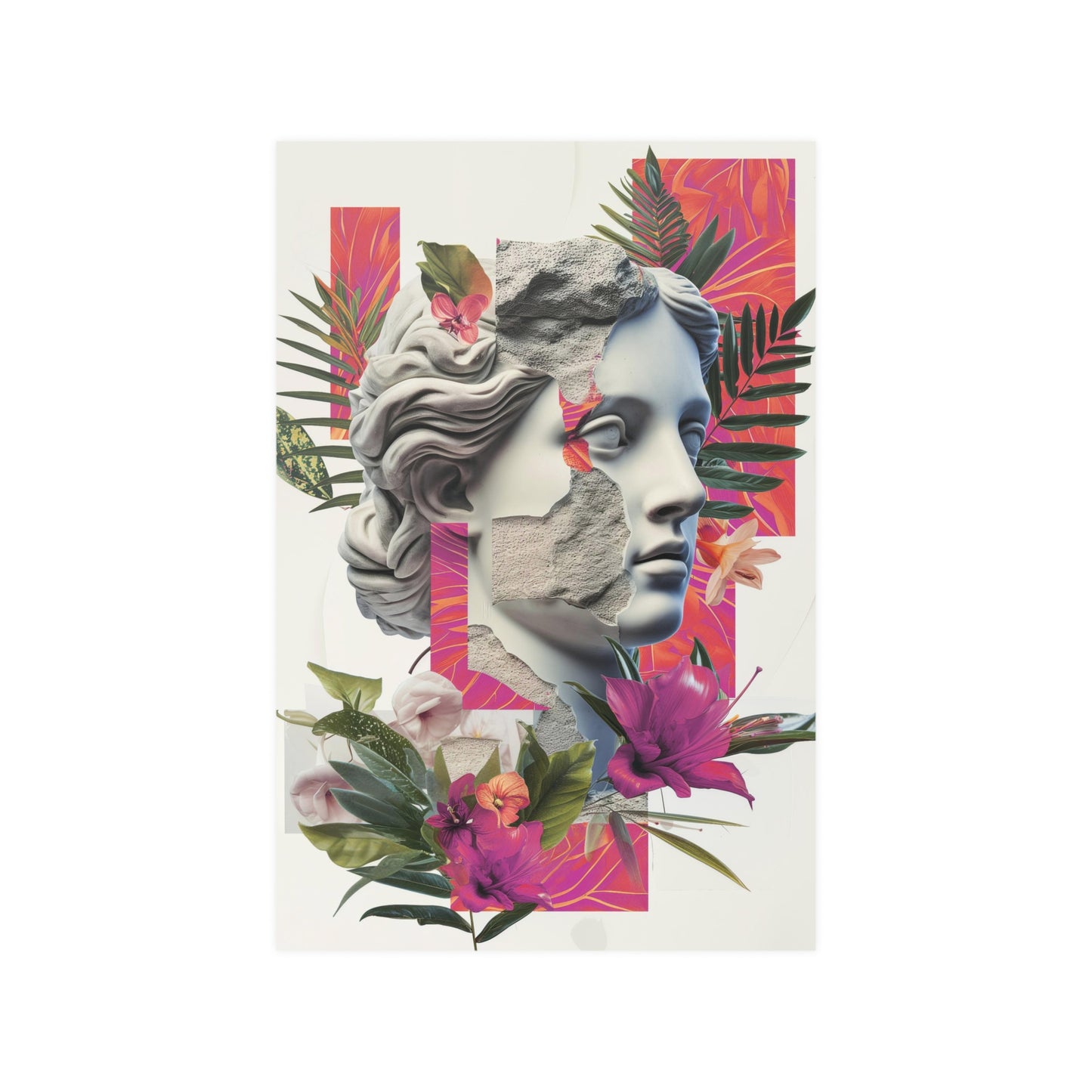 Eclectic Collage Satin Posters (210gsm)