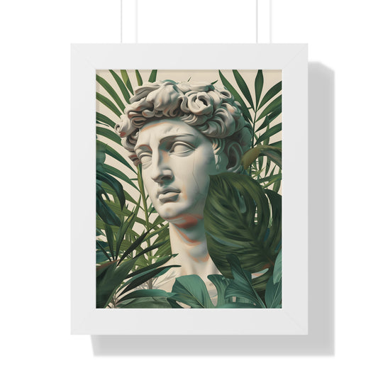 Tropical Eclectic Framed Vertical Poster