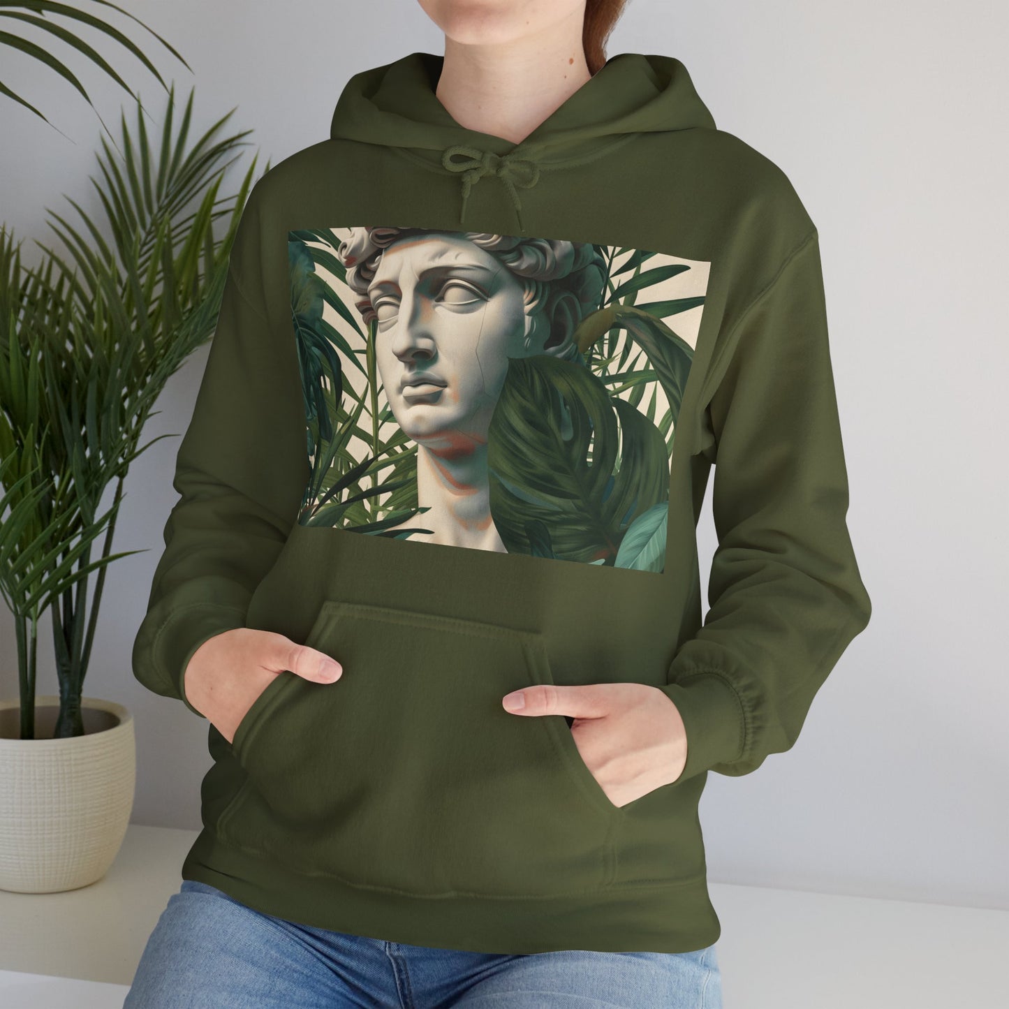 Tropical Eclectic Hooded Sweatshirt